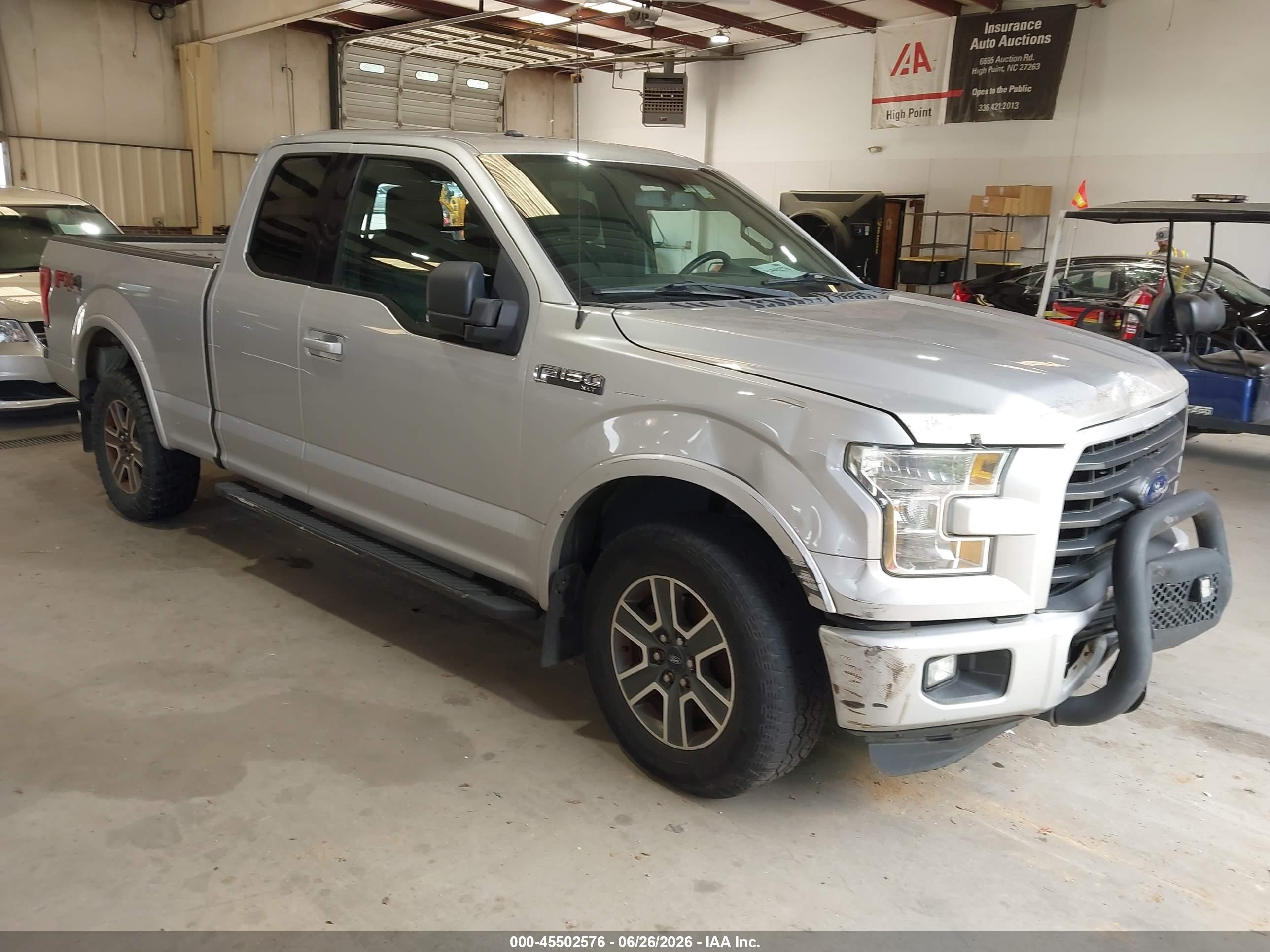 2015 Ford F-150 Lariat/xl/xlt Silver vin: 1FTFX1EFXFFC69461