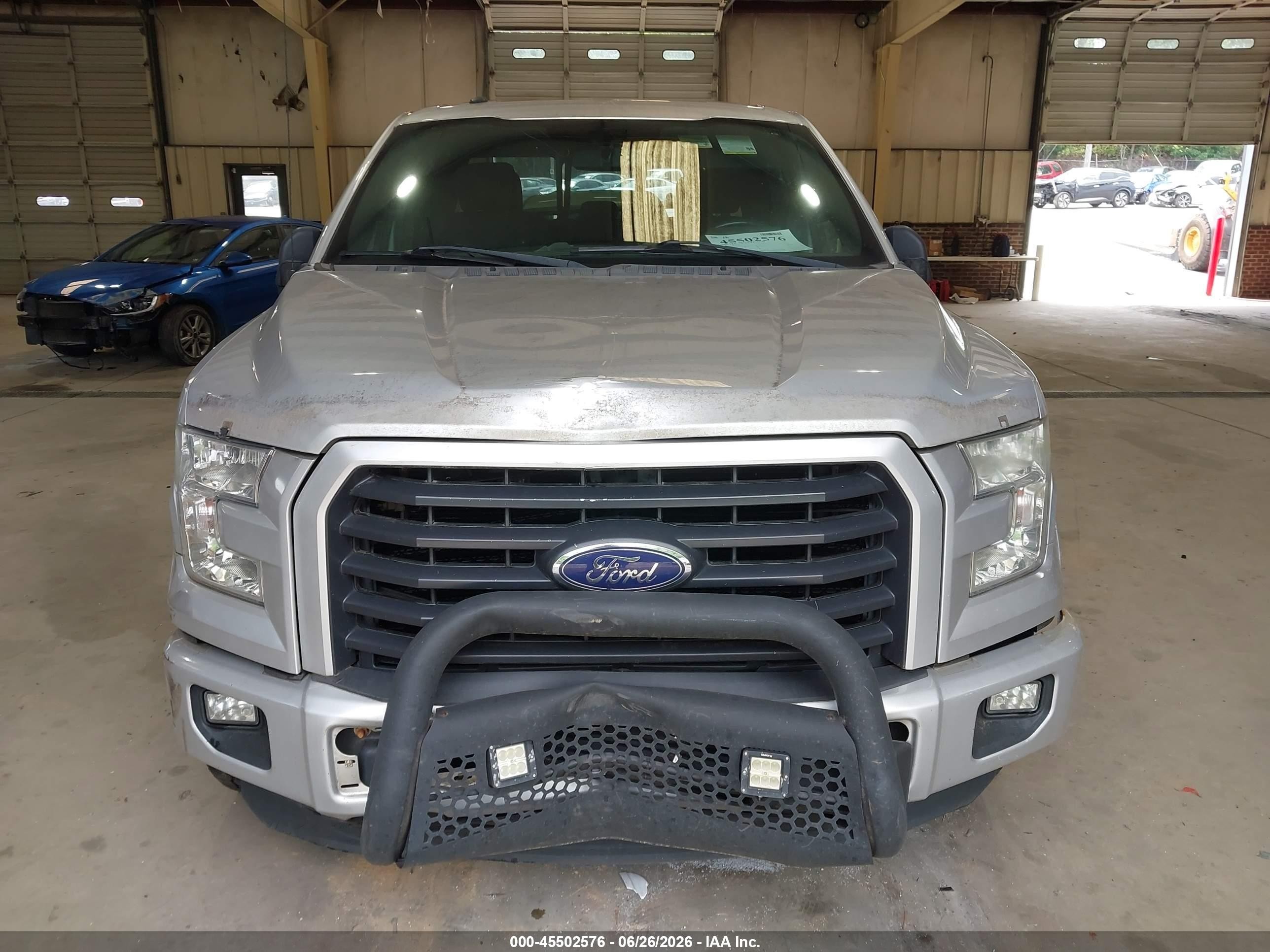 2015 Ford F-150 Lariat/xl/xlt Silver vin: 1FTFX1EFXFFC69461