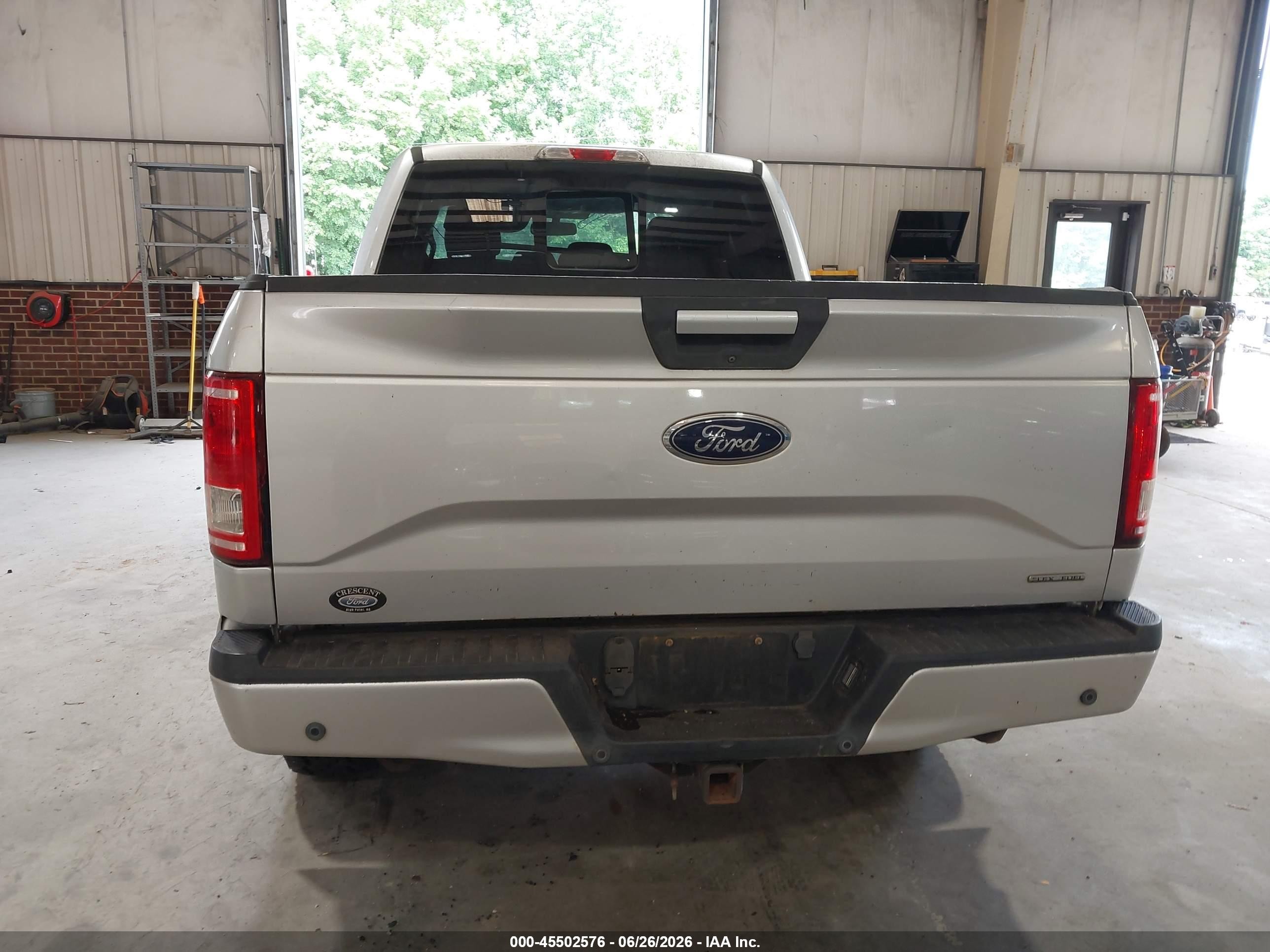 2015 Ford F-150 Lariat/xl/xlt Silver vin: 1FTFX1EFXFFC69461