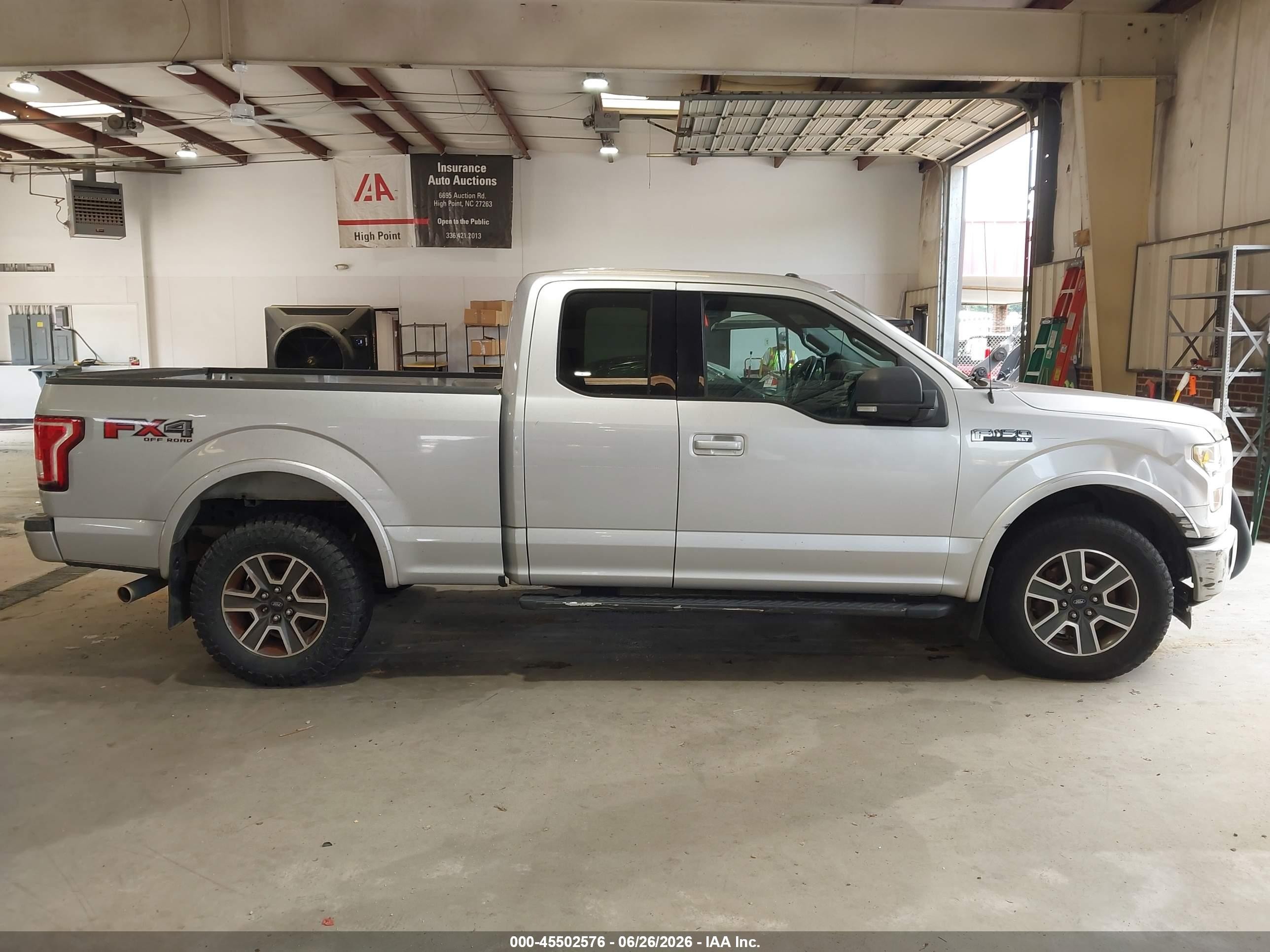 2015 Ford F-150 Lariat/xl/xlt Silver vin: 1FTFX1EFXFFC69461