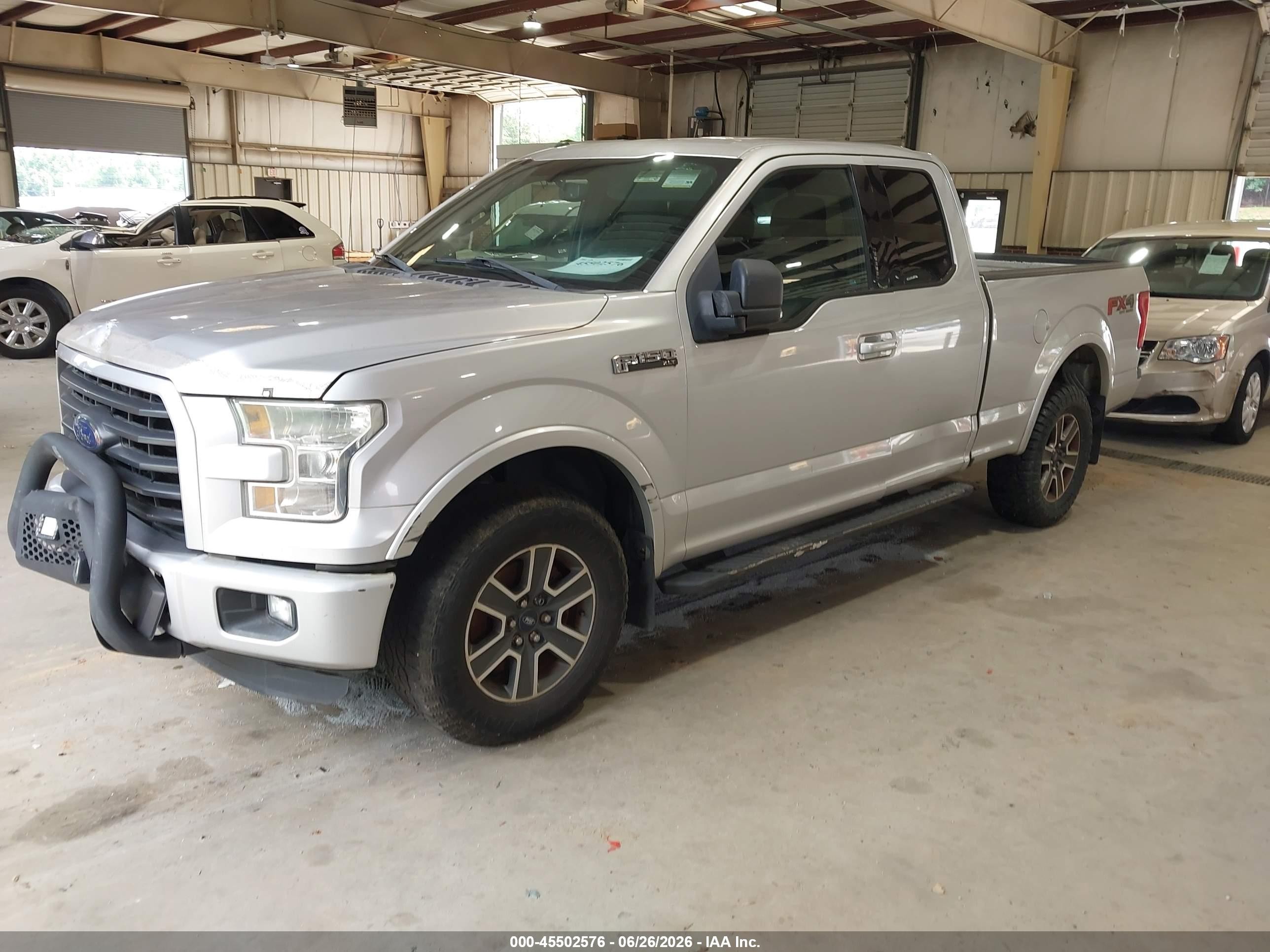 2015 Ford F-150 Lariat/xl/xlt Silver vin: 1FTFX1EFXFFC69461