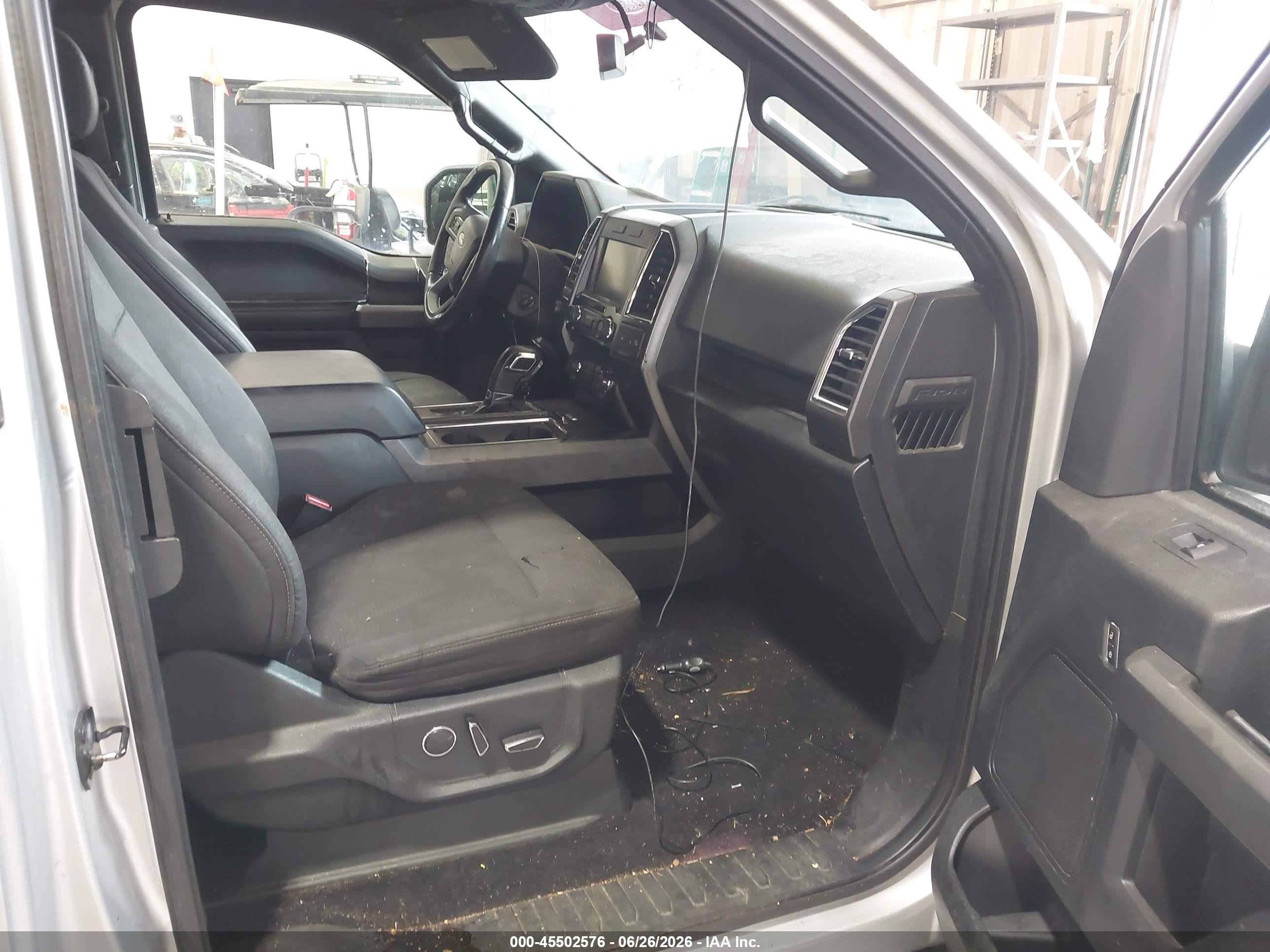 2015 Ford F-150 Lariat/xl/xlt Silver vin: 1FTFX1EFXFFC69461