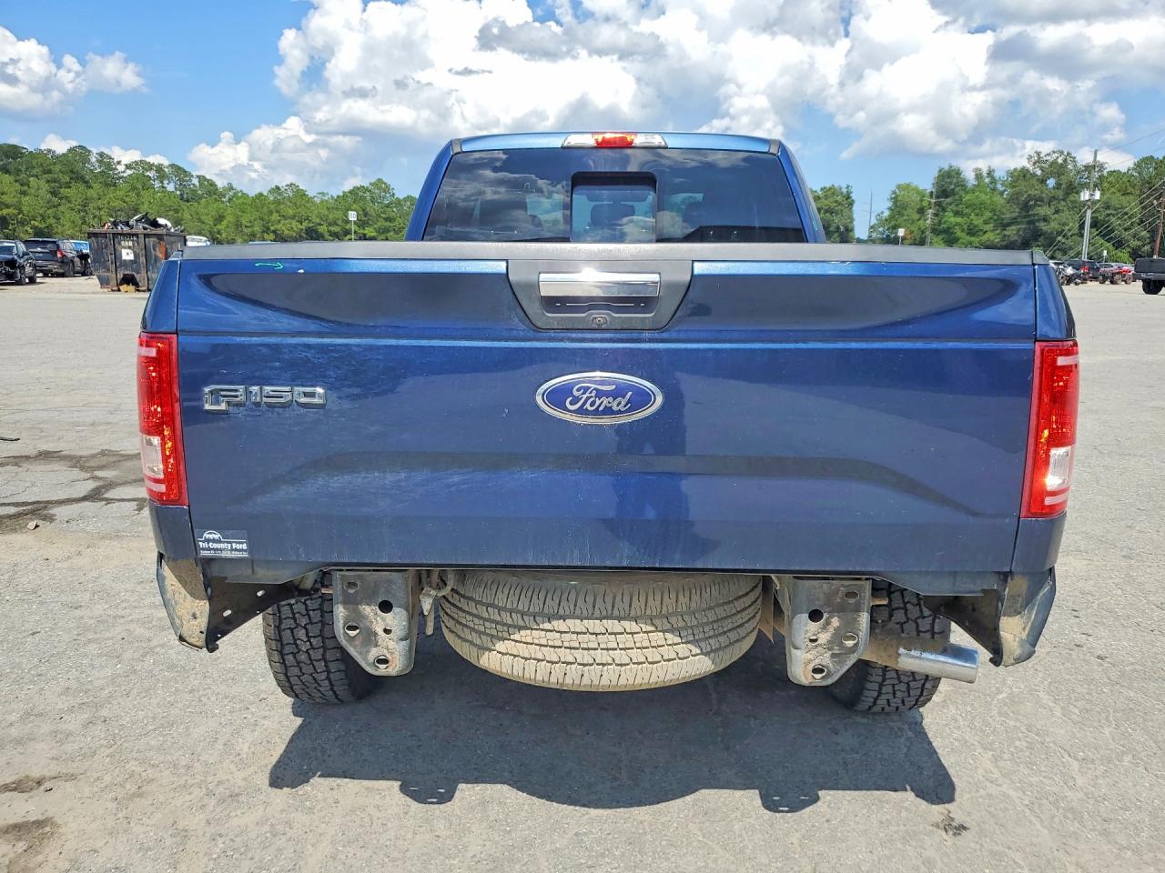 2015 Ford F150 Super Cab Blue vin: 1FTFX1EG0FKD75868