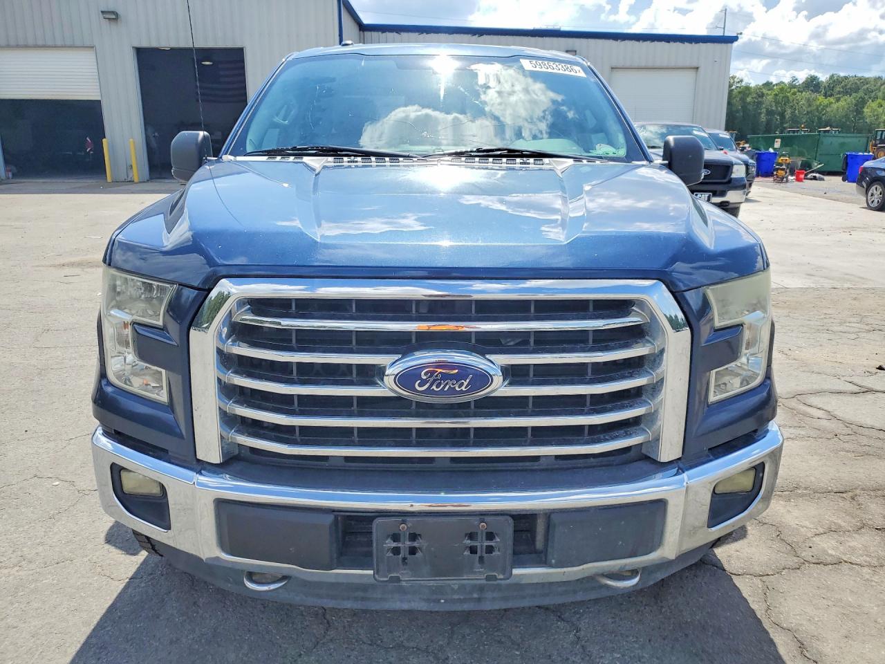 2015 Ford F150 Super Cab Blue vin: 1FTFX1EG0FKD75868