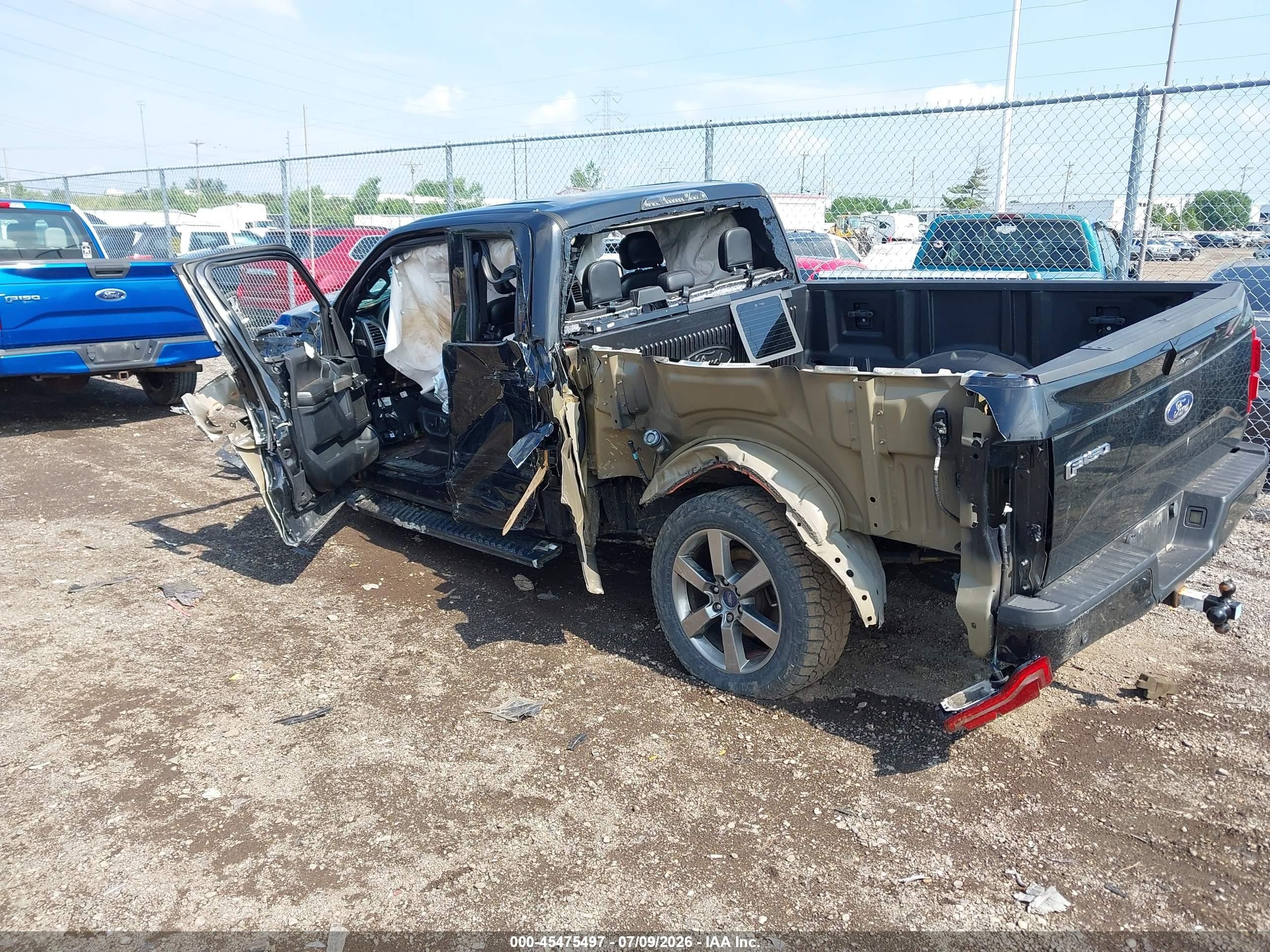 2015 Ford F-150 Lariat/xl/xlt Black vin: 1FTFX1EG2FFB47251