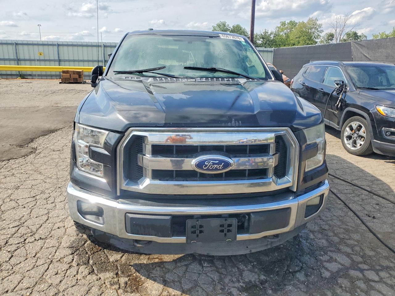 2015 Ford F150 Super Cab Black vin: 1FTFX1EG3FFA63116