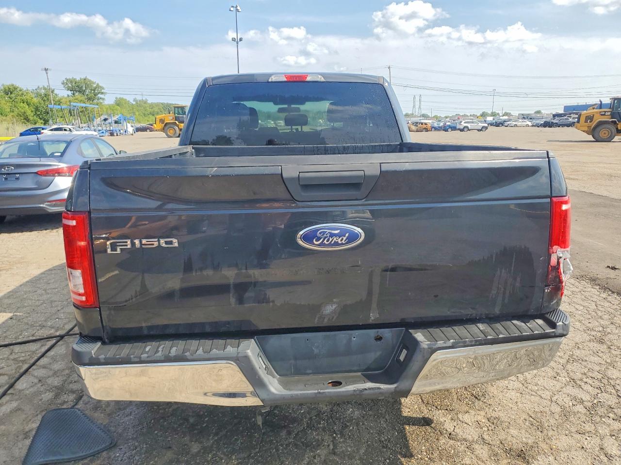 2015 Ford F150 Super Cab Black vin: 1FTFX1EG3FFA63116