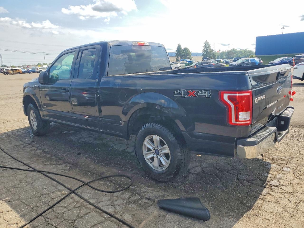 2015 Ford F150 Super Cab Black vin: 1FTFX1EG3FFA63116