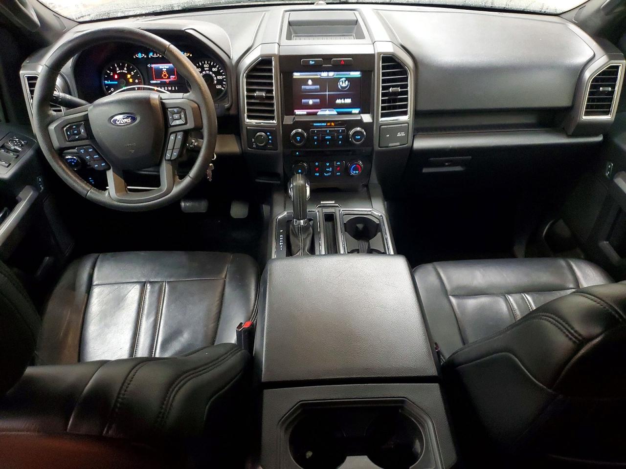 2015 Ford F150 Super Cab Black vin: 1FTFX1EG3FFA68445