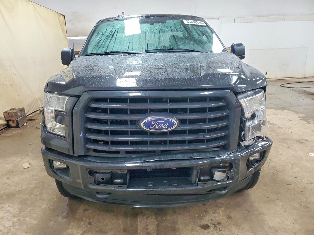 2015 Ford F150 Super Cab Black vin: 1FTFX1EG3FFA68445