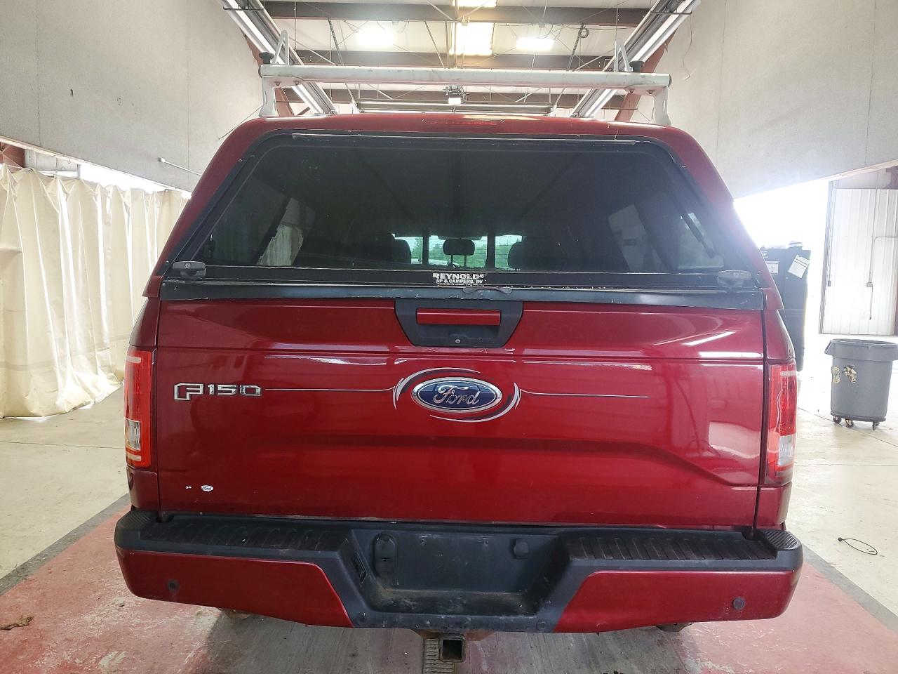 2015 Ford F150 Super Cab Burgundy vin: 1FTFX1EG4FFA14636