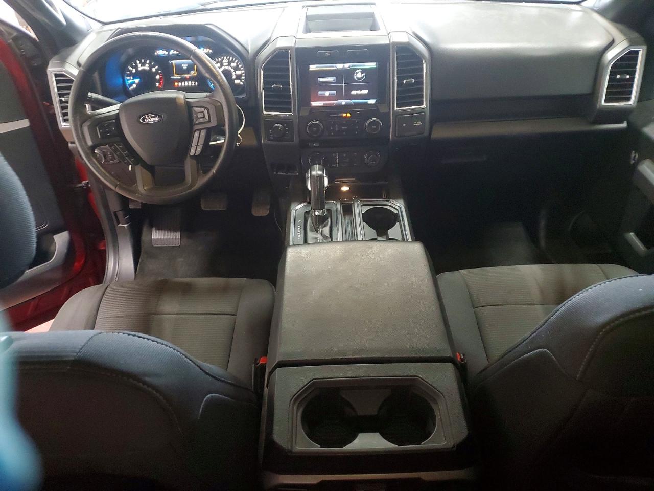 2015 Ford F150 Super Cab Burgundy vin: 1FTFX1EG4FFA14636