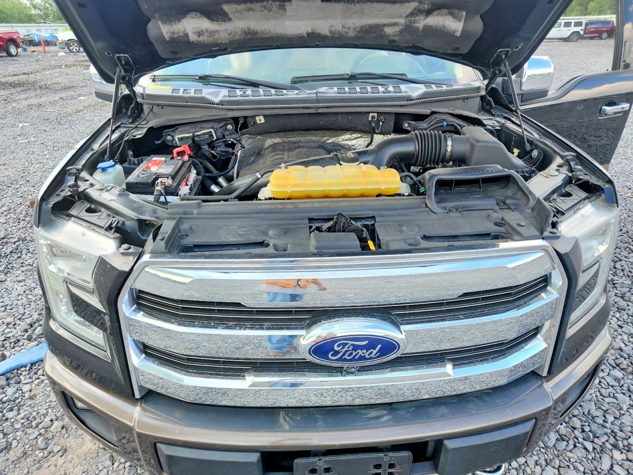 2015 Ford F150 Super Cab Gray vin: 1FTFX1EG5FFA19294