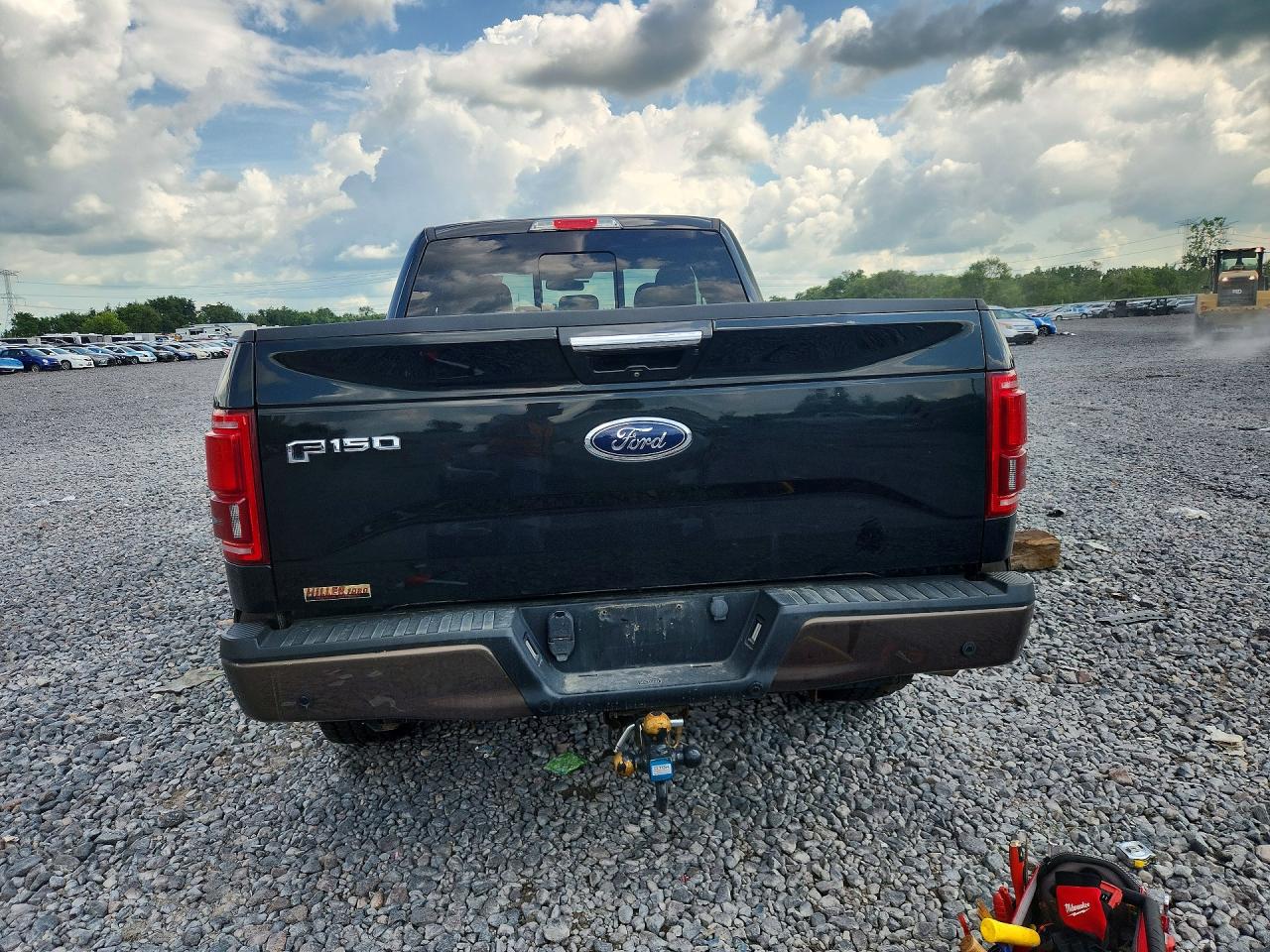 2015 Ford F150 Super Cab Gray vin: 1FTFX1EG5FFA19294