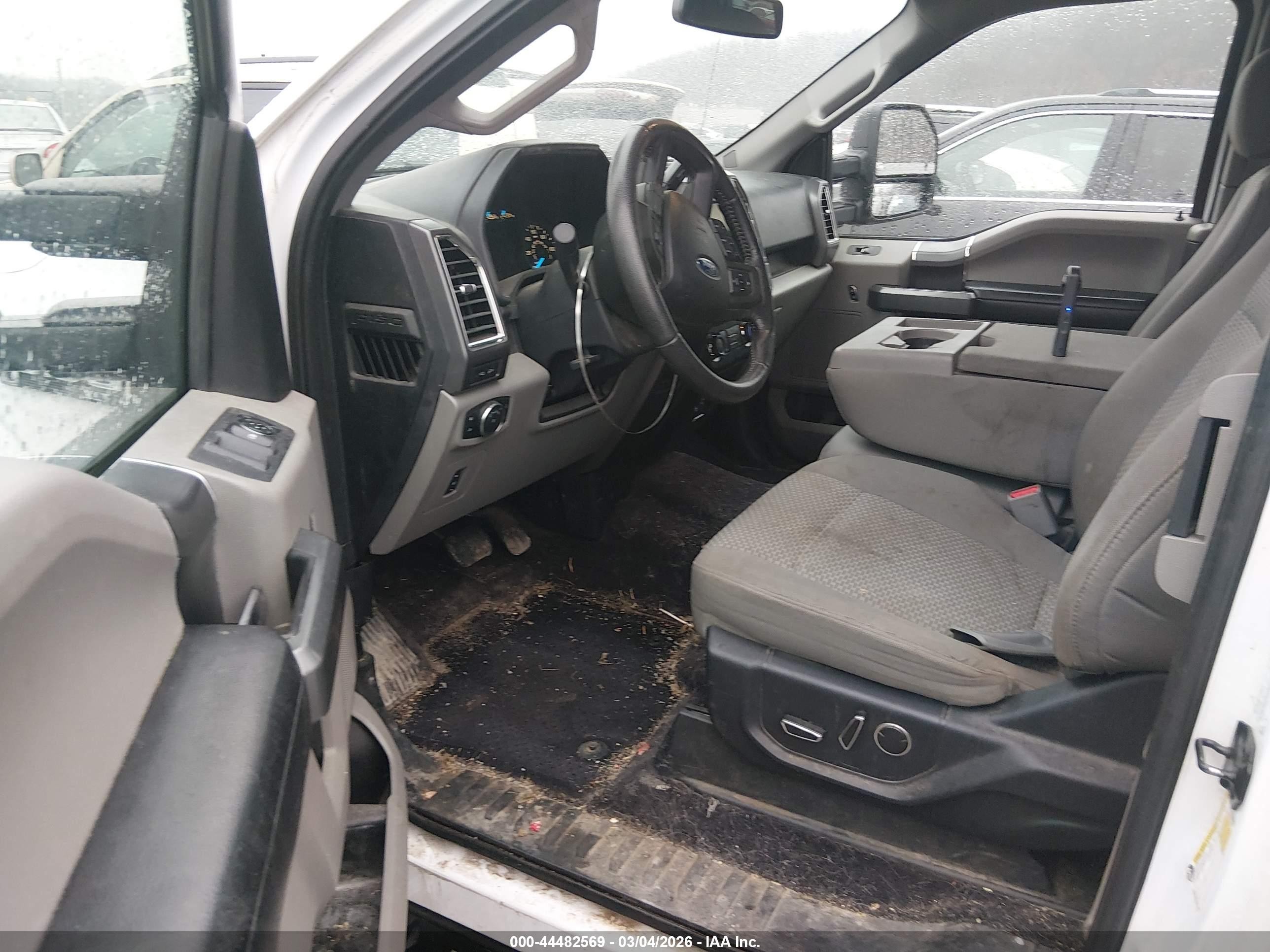2015 Ford F-150 Xlt White vin: 1FTFX1EG6FKF13901