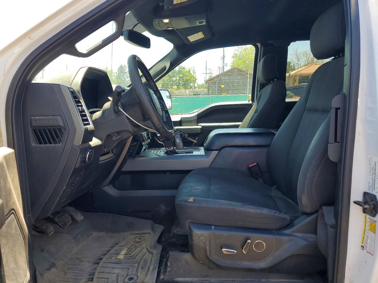 2016 Ford F150 Super Cab White vin: 1FTFX1EG6GKF68446