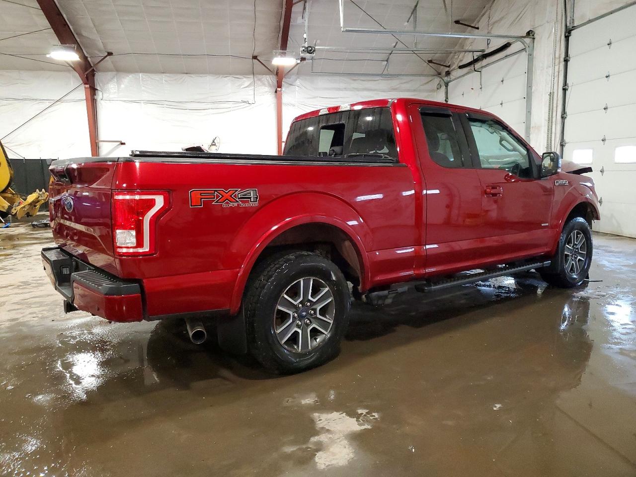 2015 Ford F150 Super Cab Красный vin: 1FTFX1EG8FFA83491