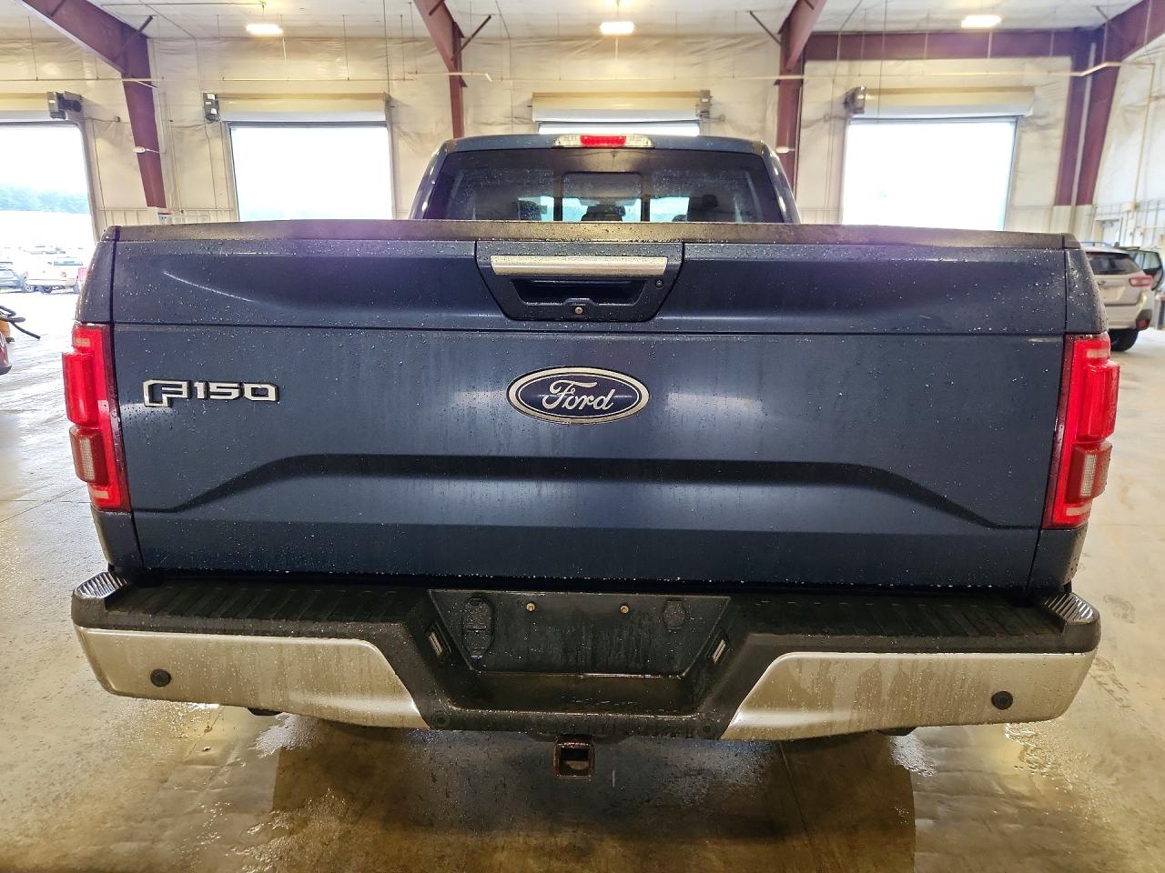 2015 Ford F150 Super Cab Синий vin: 1FTFX1EG8FKE19115