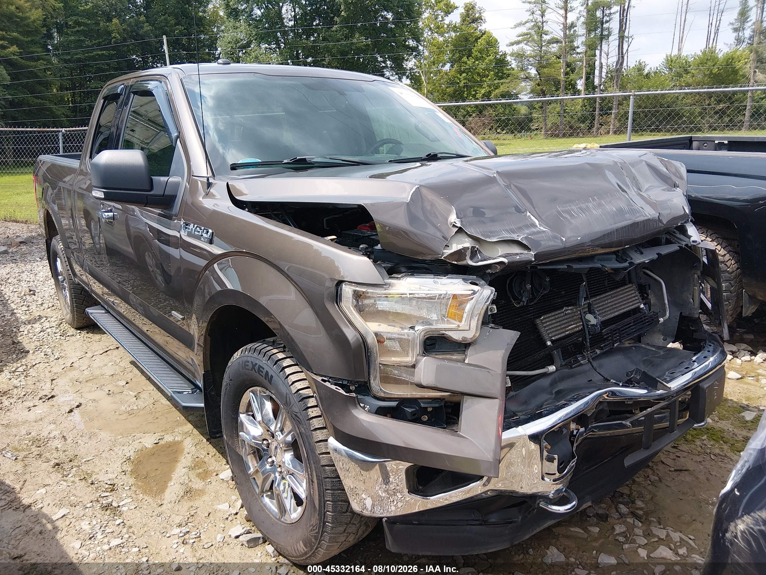 2017 Ford F-150 Xlt Brown vin: 1FTFX1EG8HFB31672