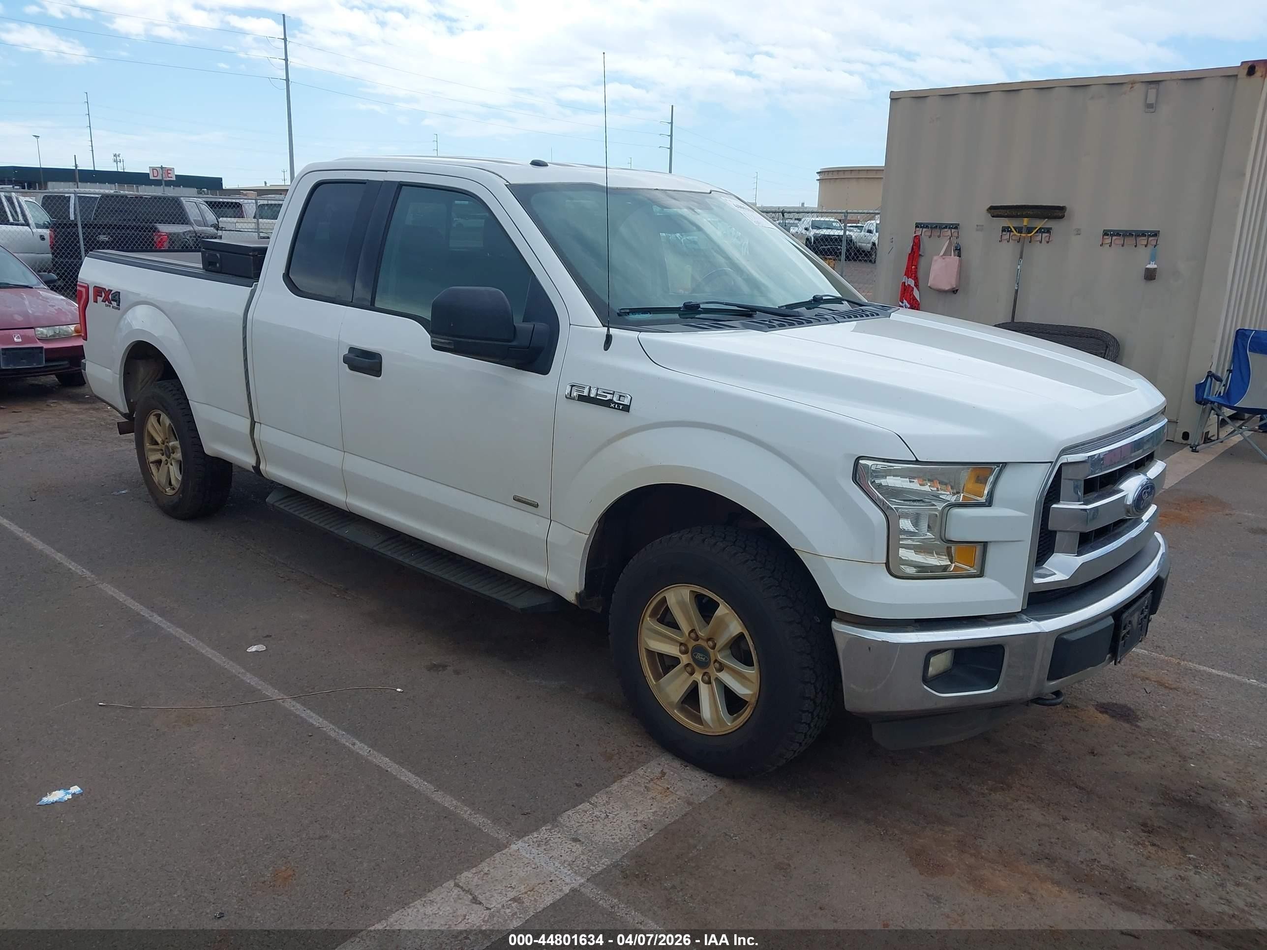 2015 Ford F-150 Xlt Белый vin: 1FTFX1EG9FKE06678