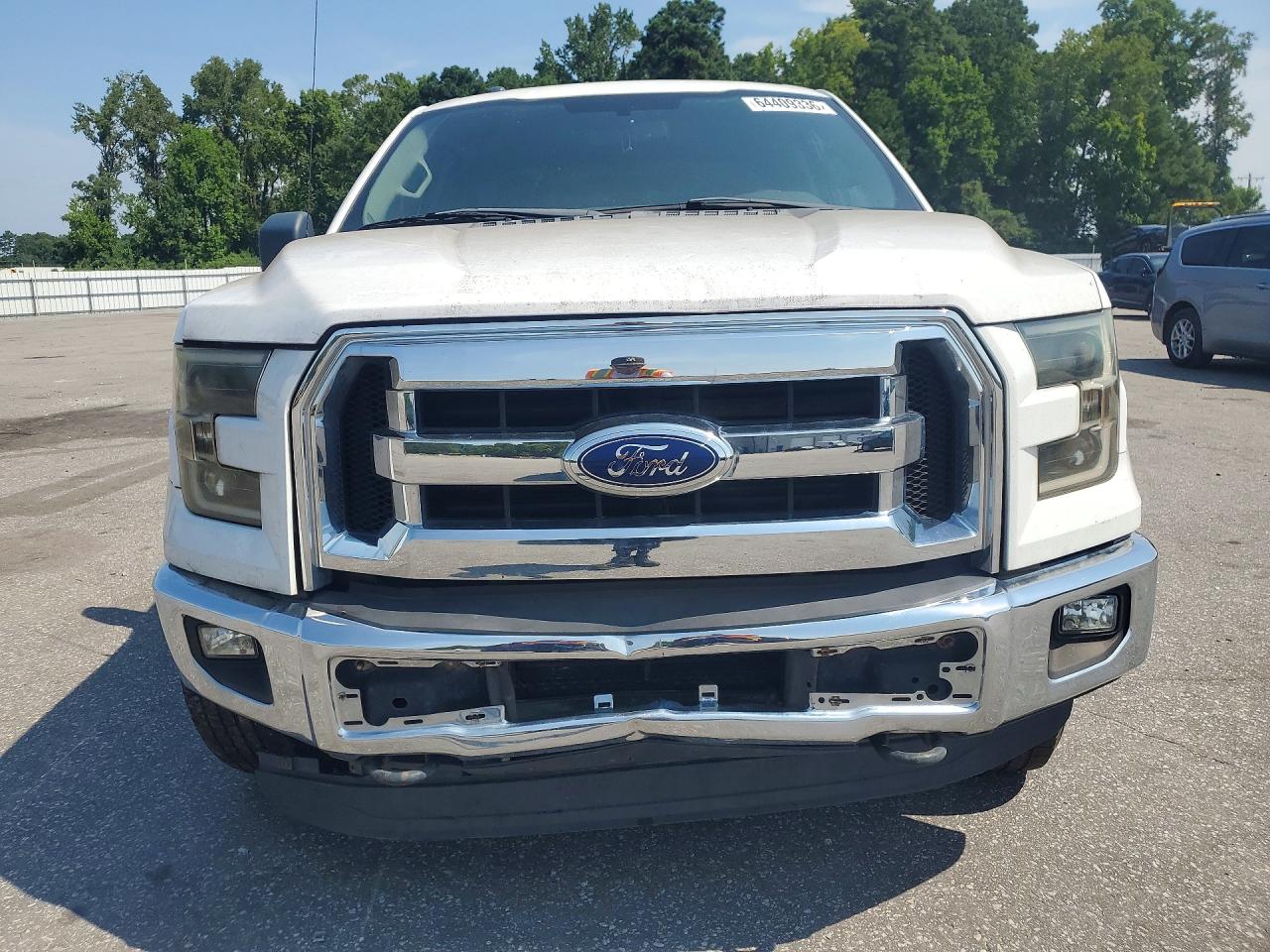 2015 Ford F150 Super Cab White vin: 1FTFX1EGXFKE89540