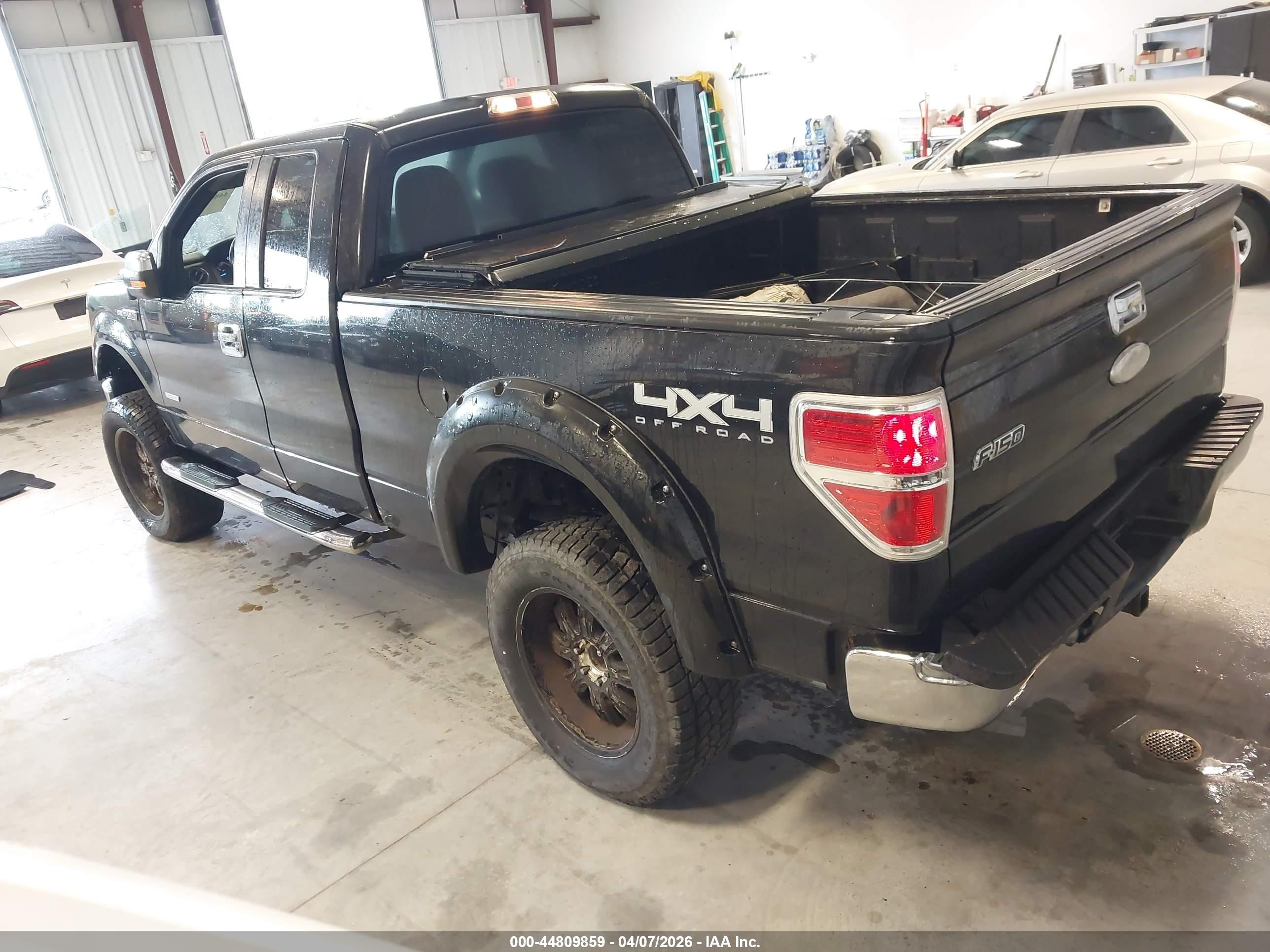 2012 Ford F-150 Xlt Black vin: 1FTFX1ET0CFA64720