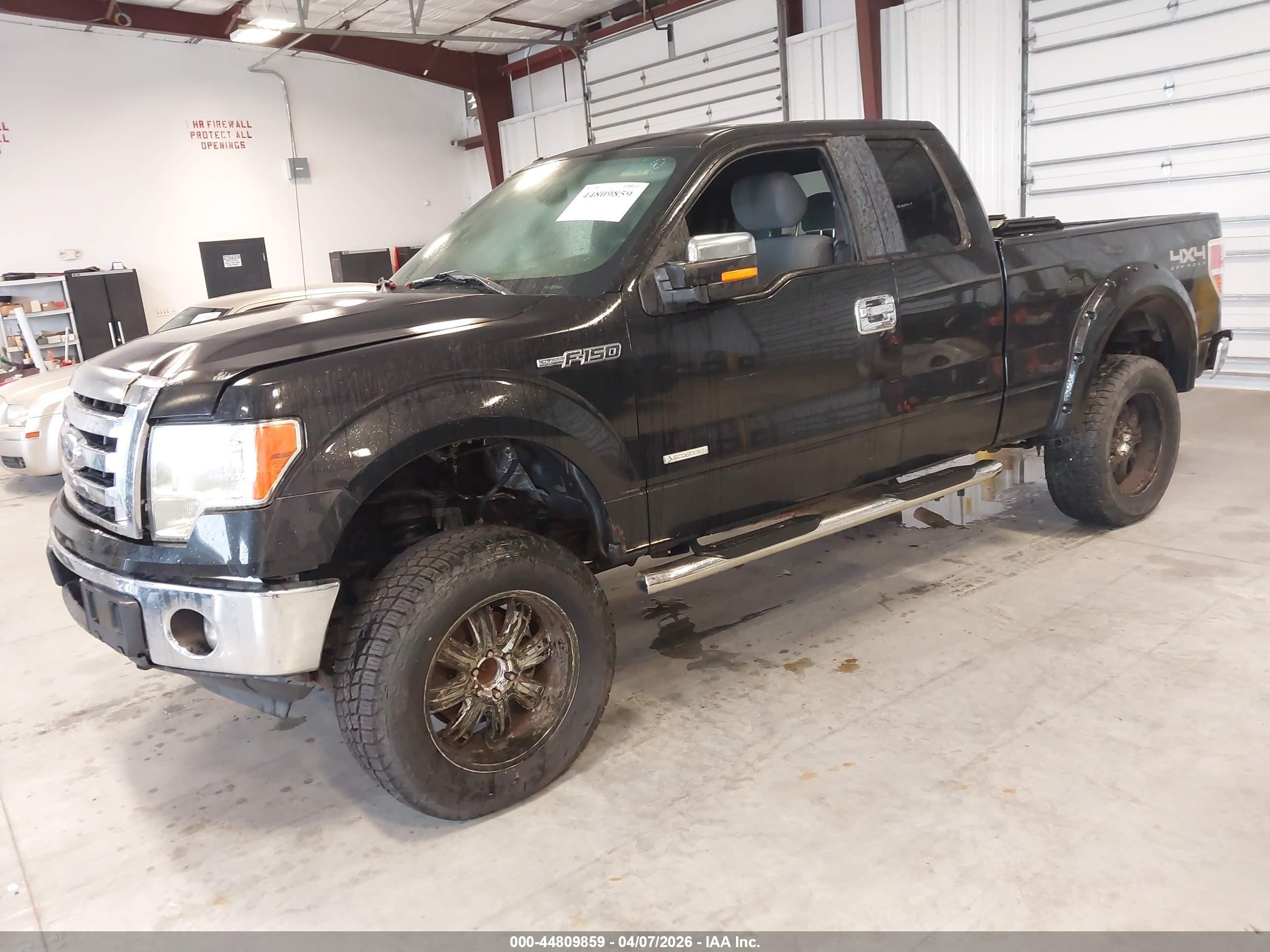 2012 Ford F-150 Xlt Black vin: 1FTFX1ET0CFA64720