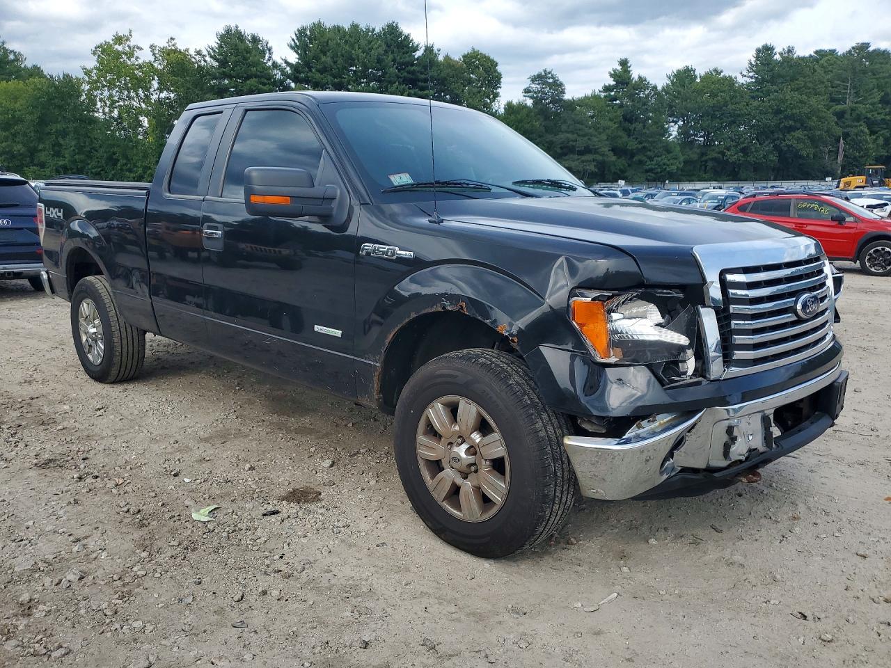 2012 Ford F150 Super Cab Black vin: 1FTFX1ET0CFA79668