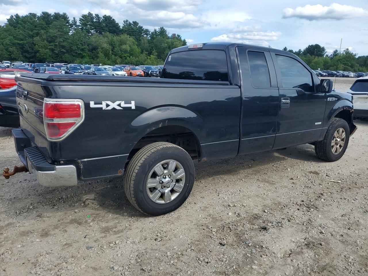 2012 Ford F150 Super Cab Black vin: 1FTFX1ET0CFA79668