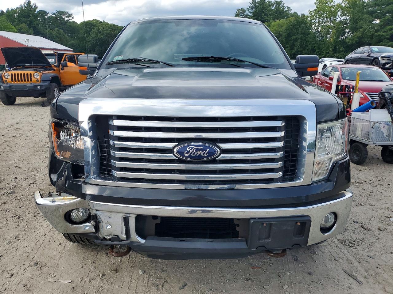 2012 Ford F150 Super Cab Black vin: 1FTFX1ET0CFA79668