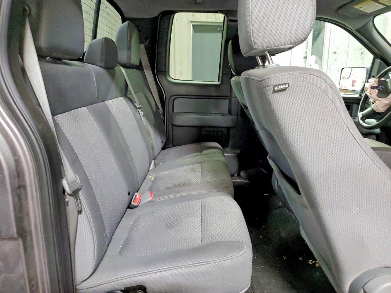 2013 Ford F150 Super Cab Gray vin: 1FTFX1ET0DFB43709