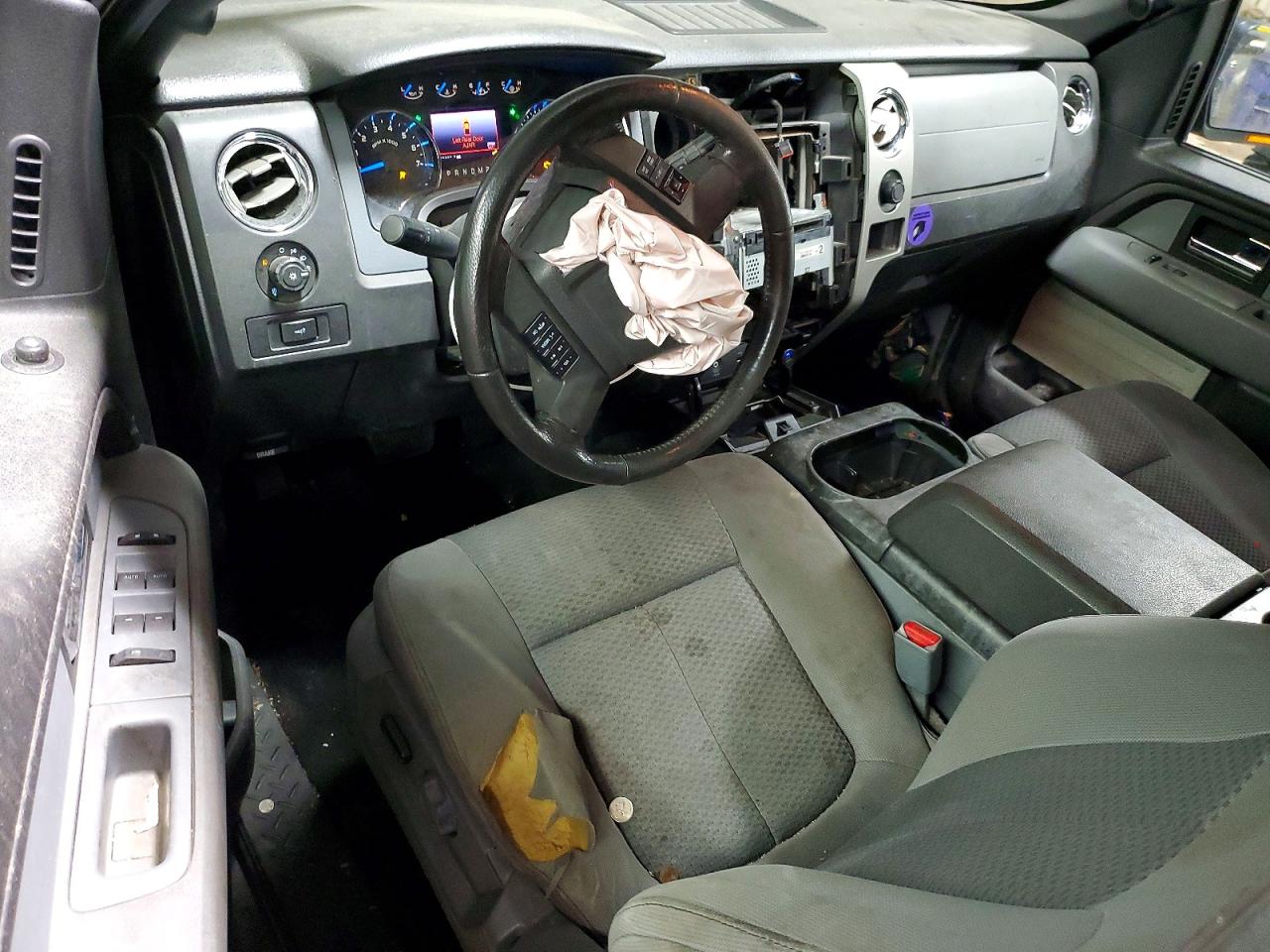 2013 Ford F150 Super Cab Gray vin: 1FTFX1ET0DFB43709