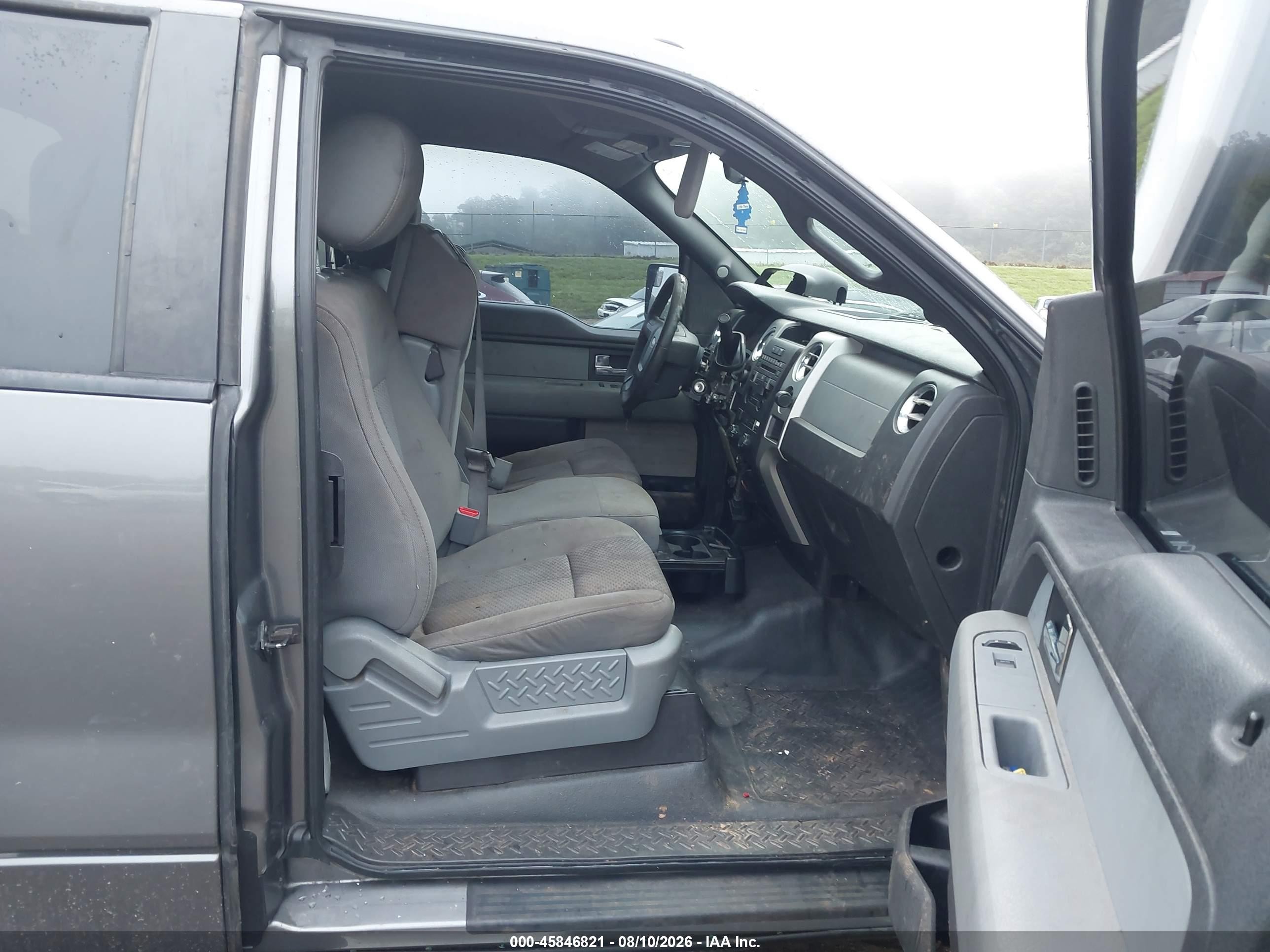 2013 Ford F-150 Xlt Gray vin: 1FTFX1ET0DFD21005