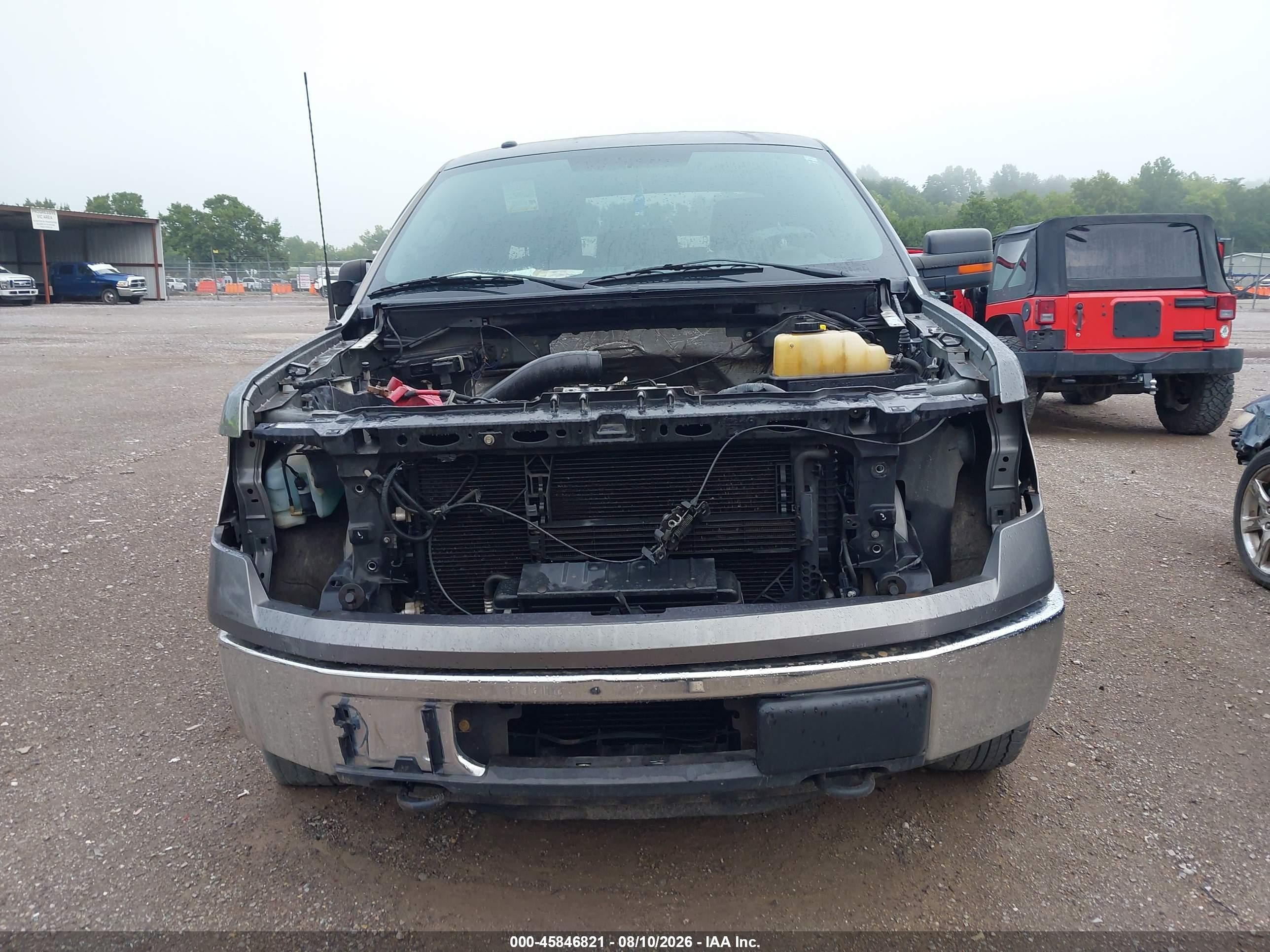 2013 Ford F-150 Xlt Gray vin: 1FTFX1ET0DFD21005