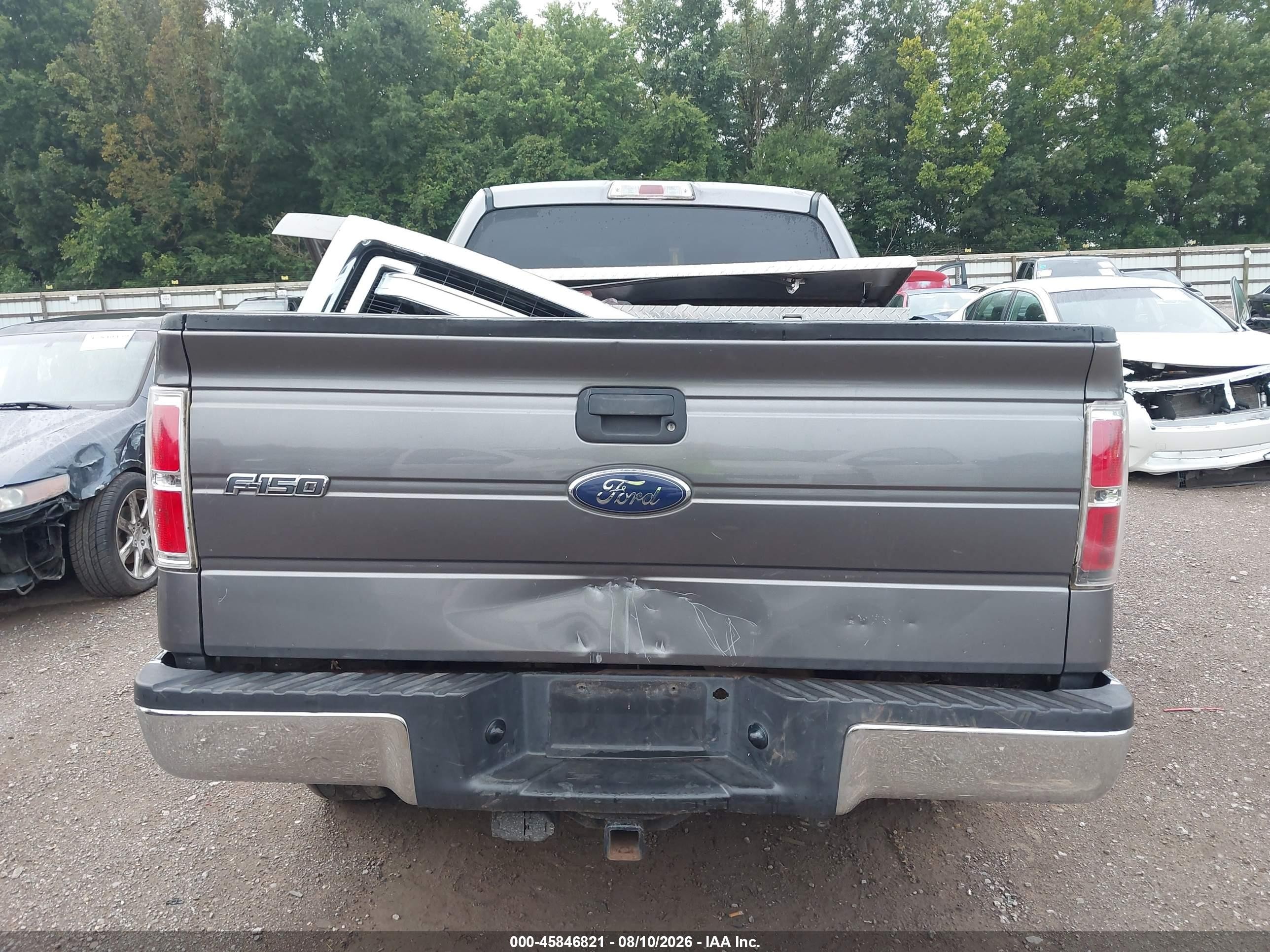 2013 Ford F-150 Xlt Gray vin: 1FTFX1ET0DFD21005