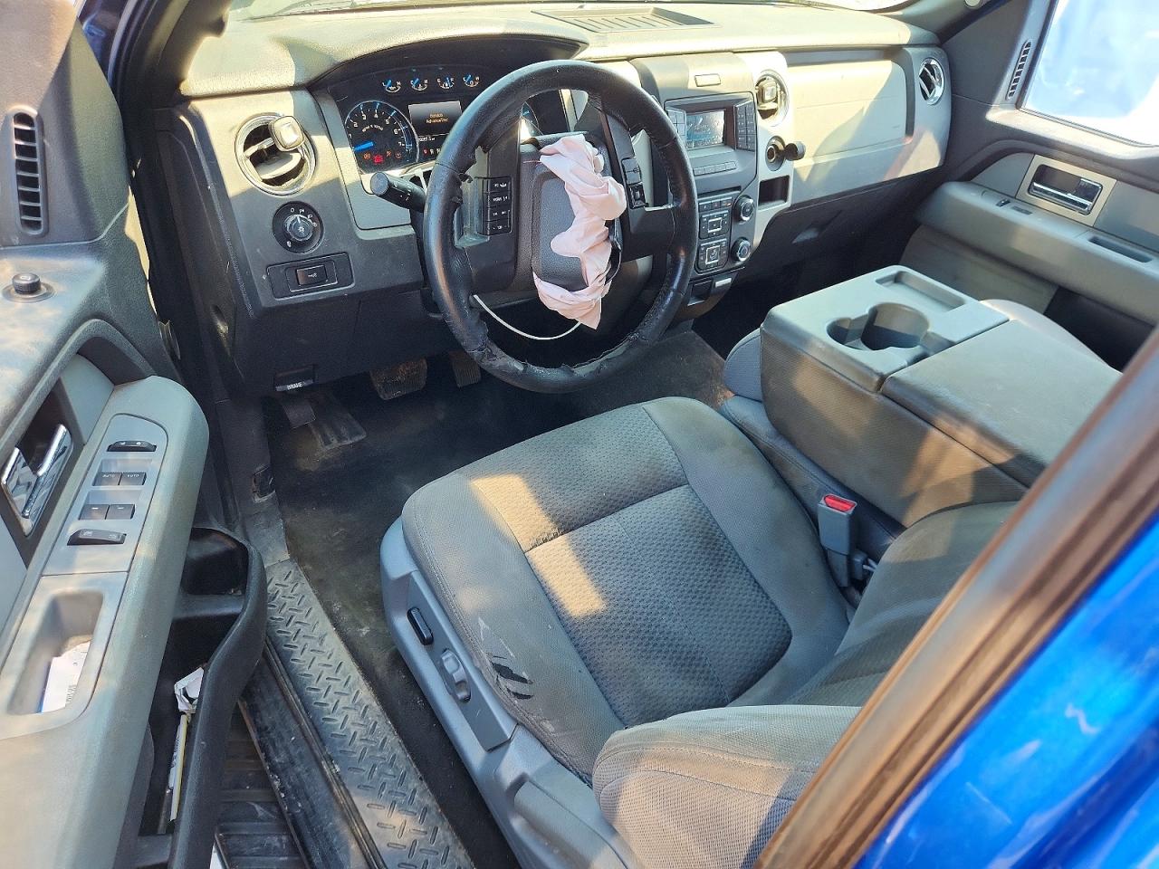 2013 Ford F150 Super Cab Blue vin: 1FTFX1ET0DFD43974