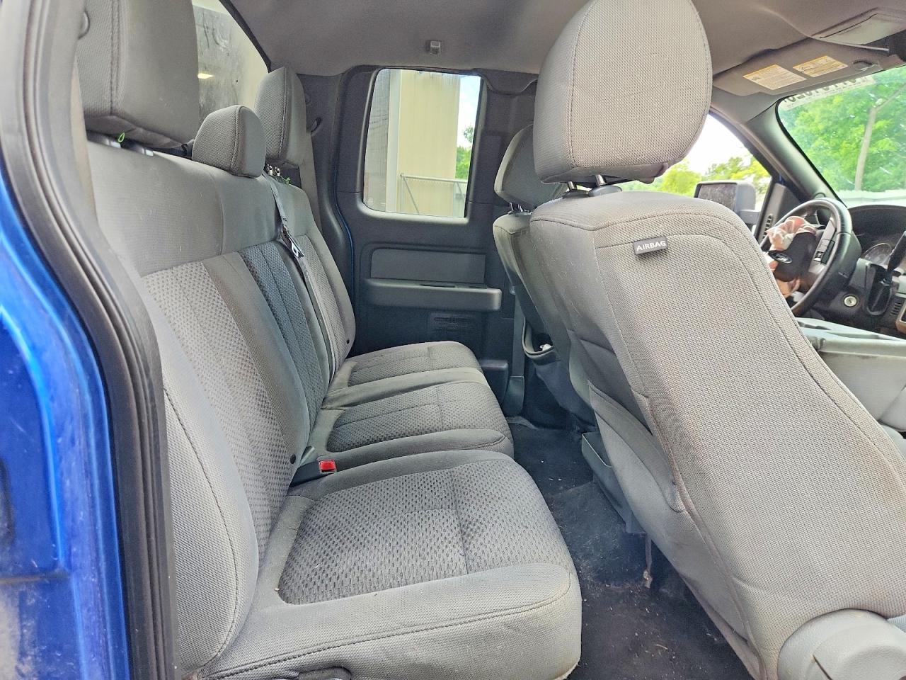 2013 Ford F150 Super Cab Blue vin: 1FTFX1ET0DFD43974