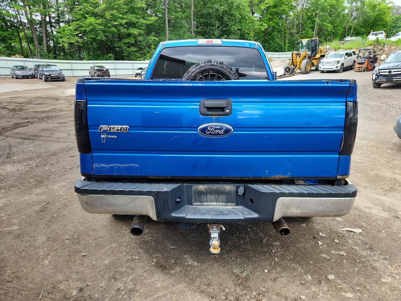 2013 Ford F150 Super Cab Blue vin: 1FTFX1ET0DFD43974