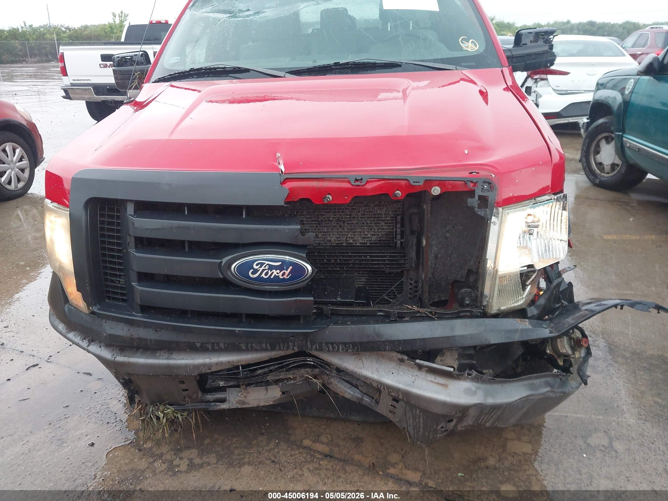 2011 Ford F-150 Fx4/lariat/xl/xlt Red vin: 1FTFX1ET1BKE19285