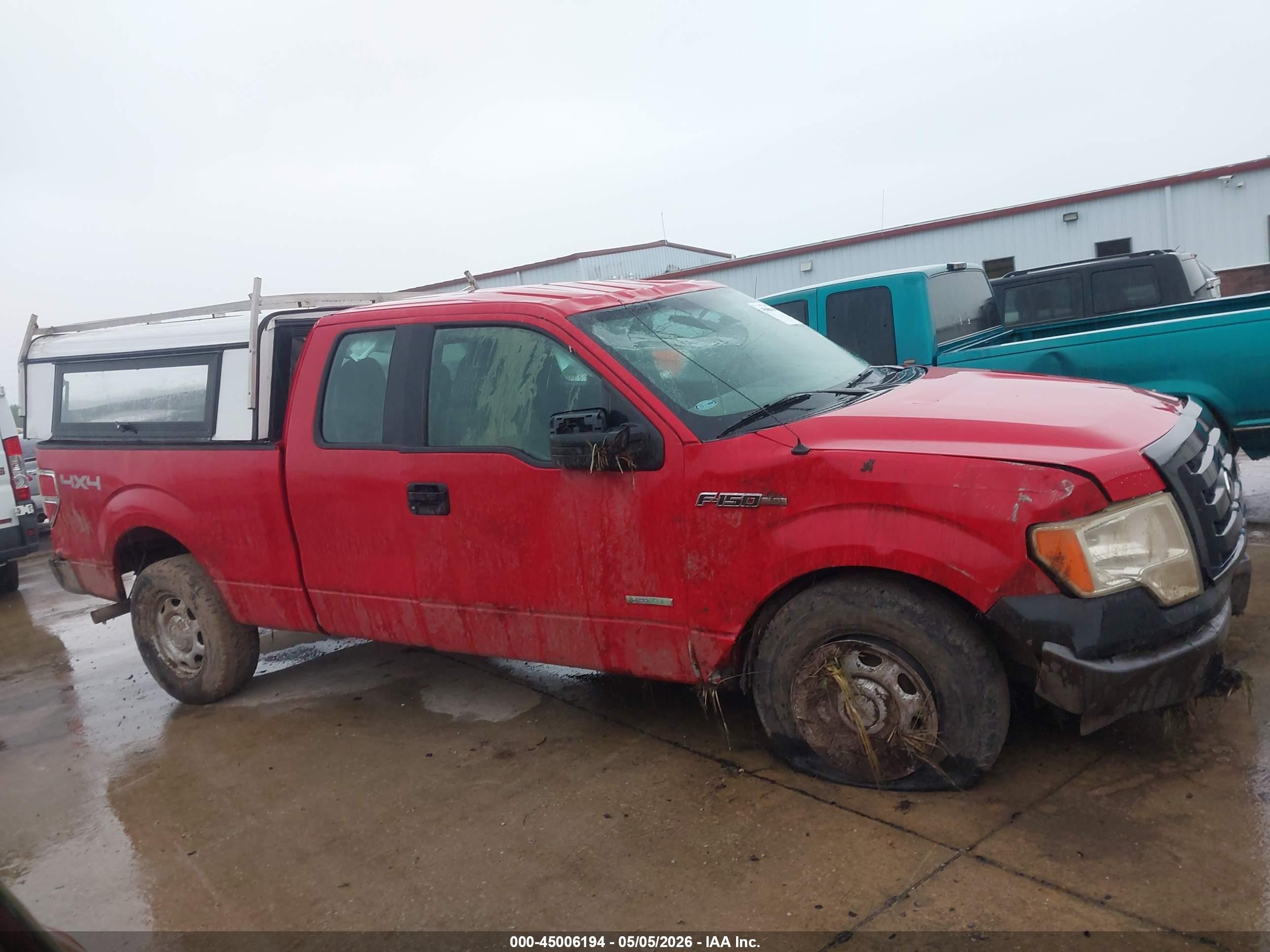 2011 Ford F-150 Fx4/lariat/xl/xlt Red vin: 1FTFX1ET1BKE19285