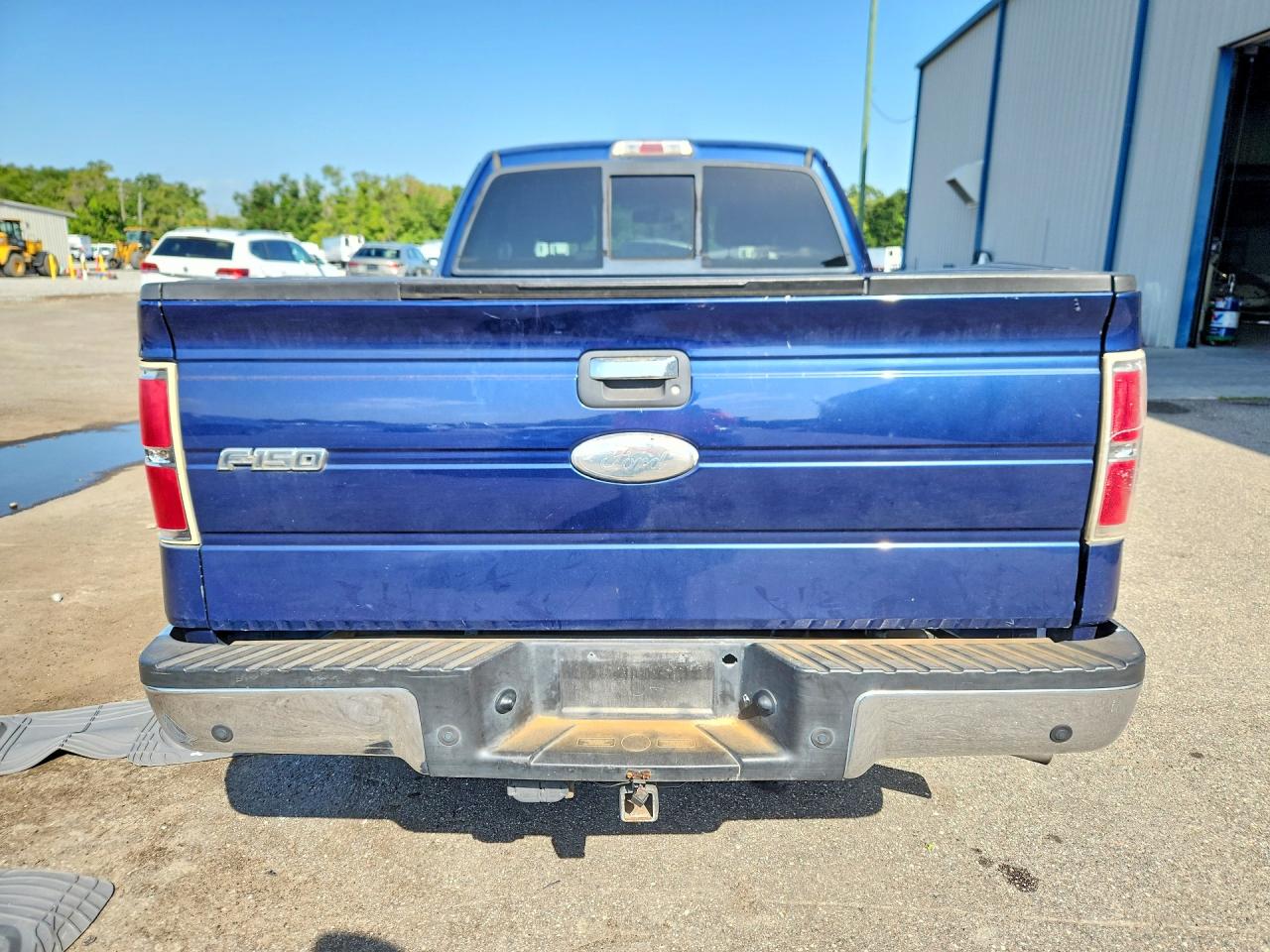 2012 Ford F150 Super Cab Blue vin: 1FTFX1ET1CFA19026