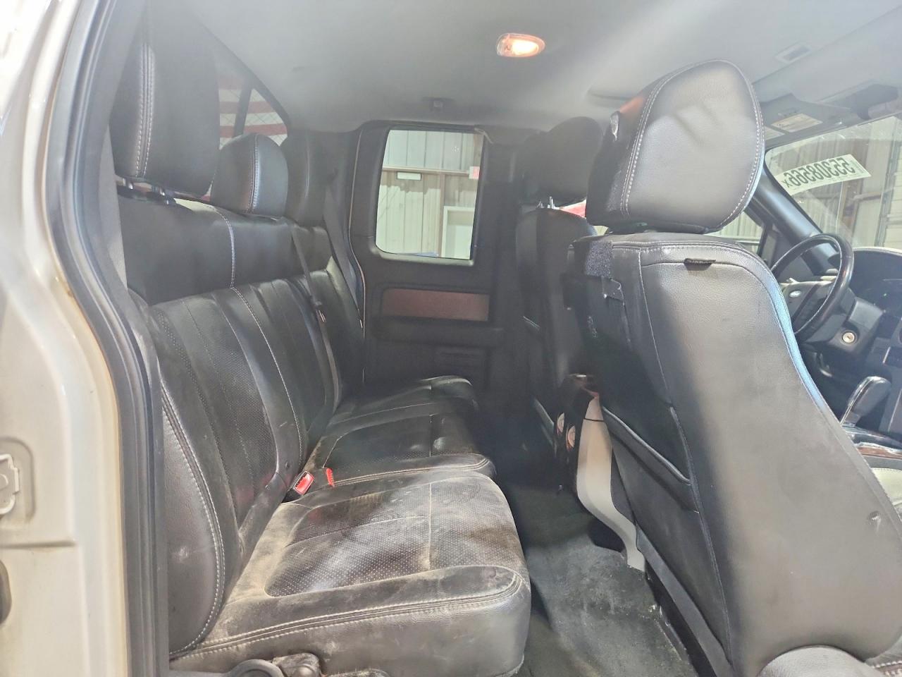 2012 Ford F150 Super Cab White vin: 1FTFX1ET1CFB00687