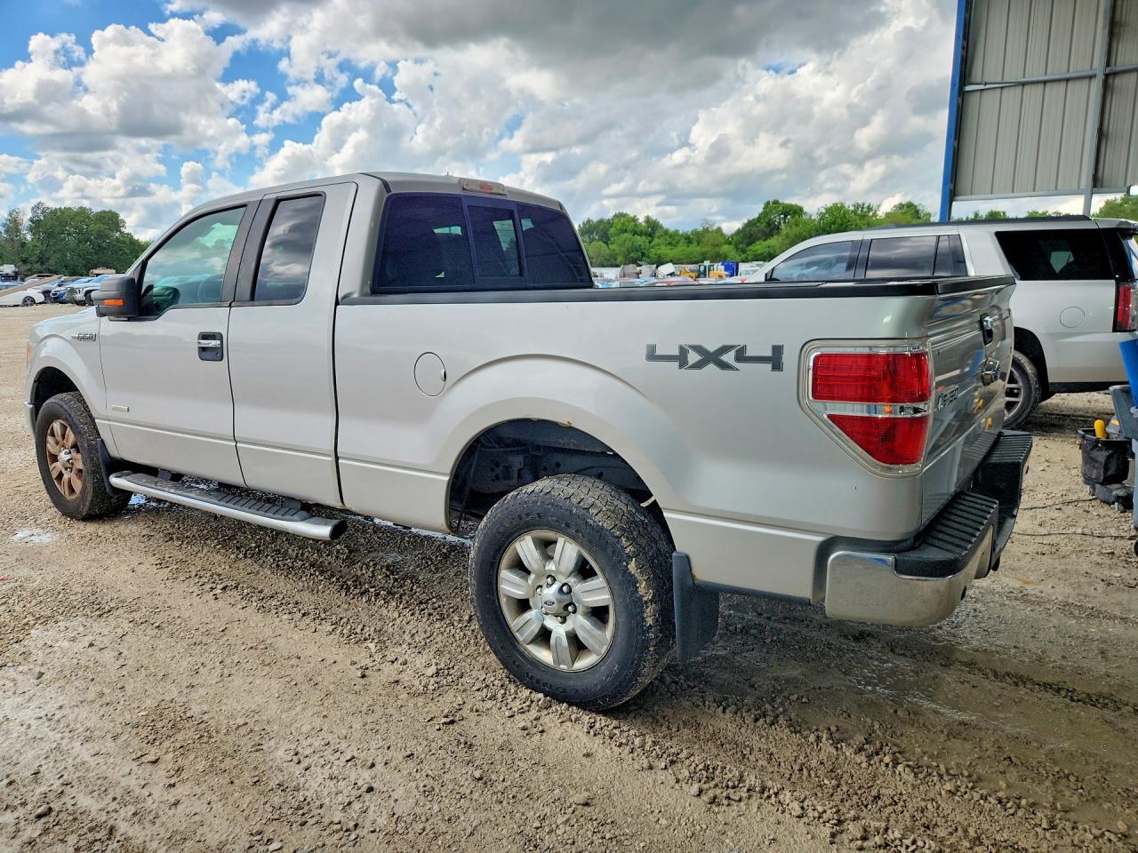 2012 Ford F150 Super Cab Silver vin: 1FTFX1ET1CFB22401