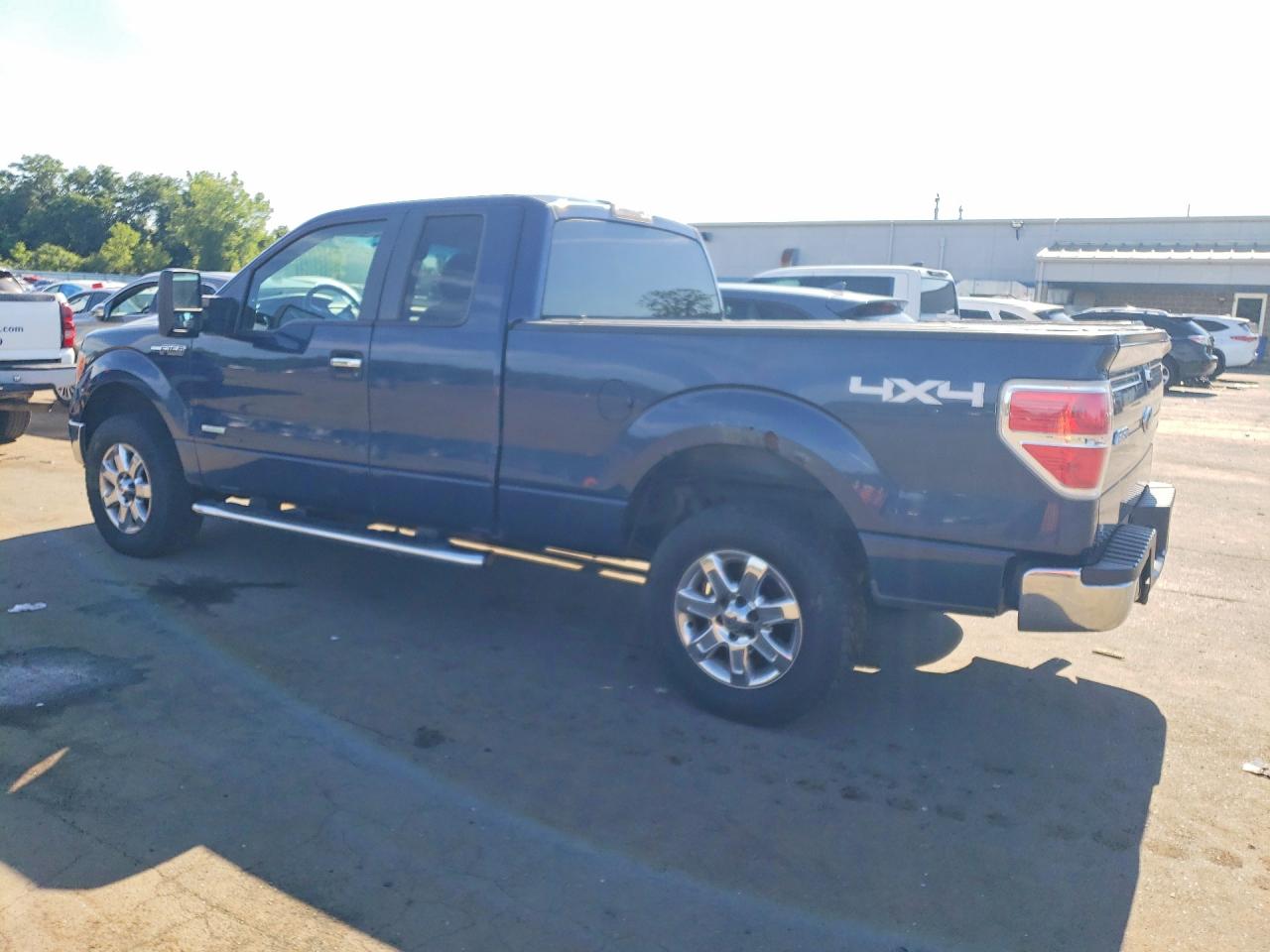 2013 Ford F150 Super Cab Blue vin: 1FTFX1ET1DFA49581