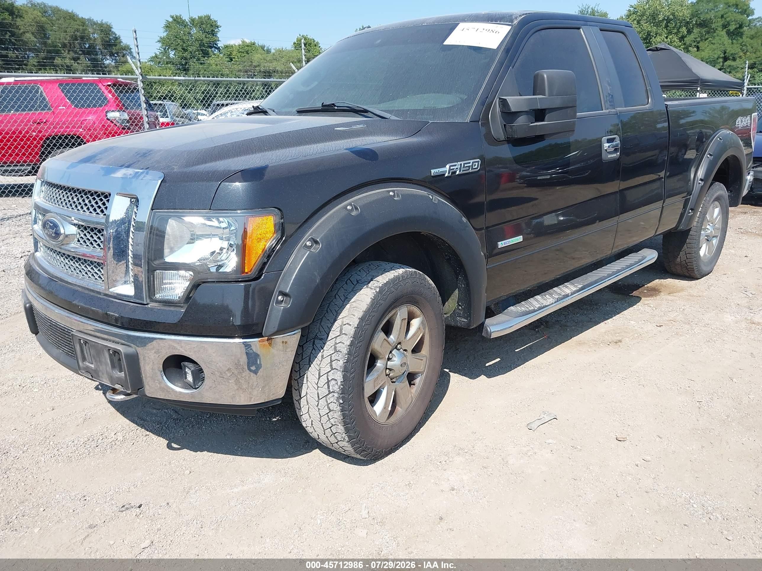 2013 Ford F-150 Xlt Black vin: 1FTFX1ET1DKD78269