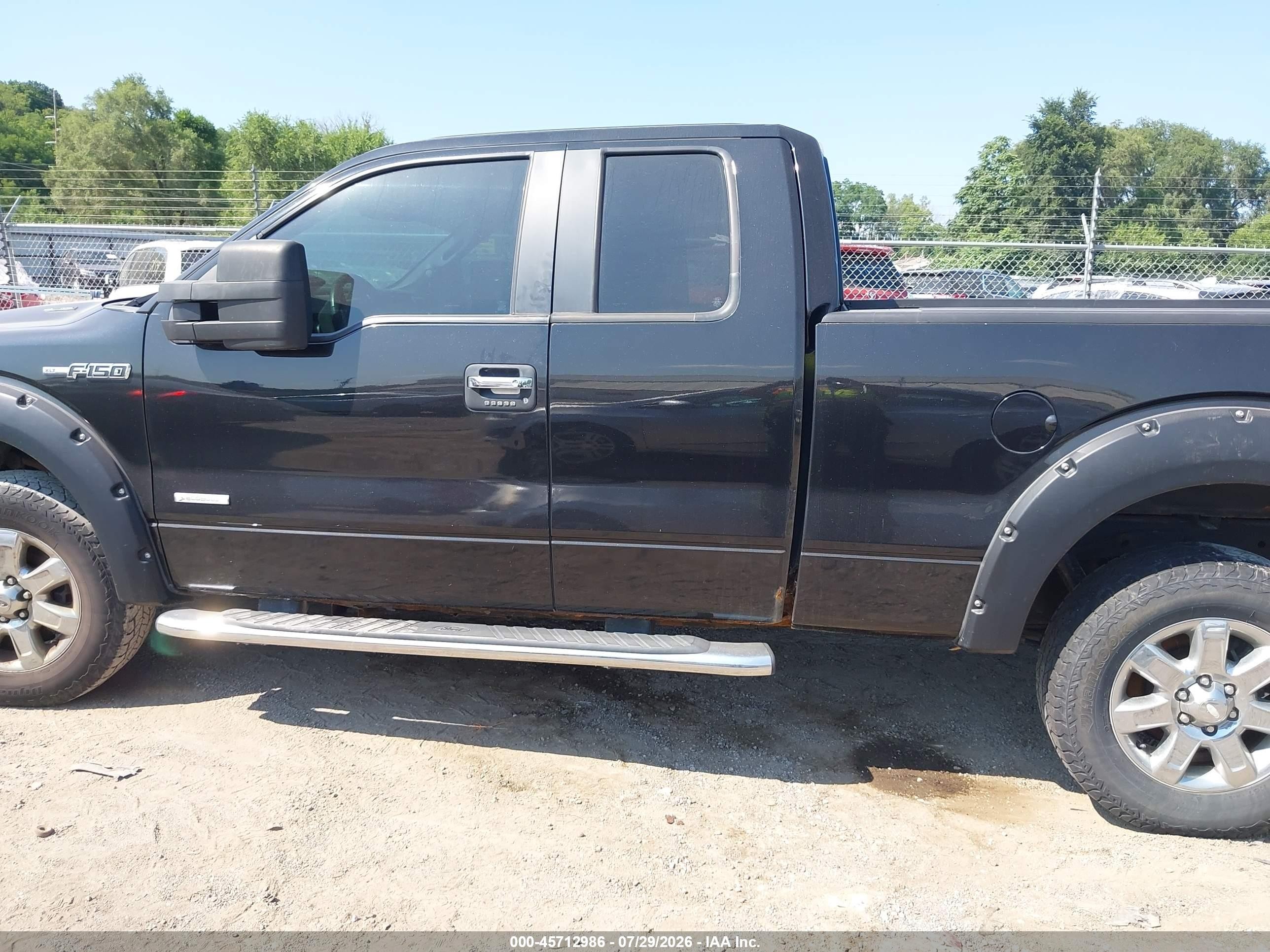 2013 Ford F-150 Xlt Black vin: 1FTFX1ET1DKD78269