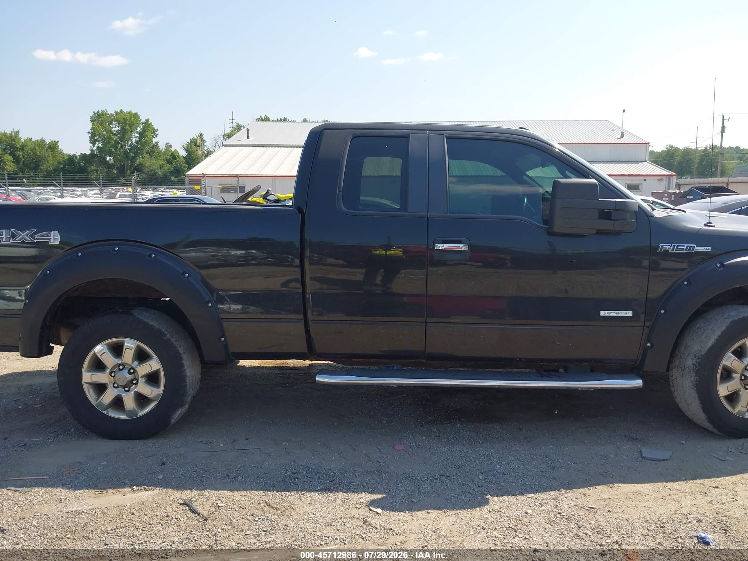 2013 Ford F-150 Xlt Black vin: 1FTFX1ET1DKD78269