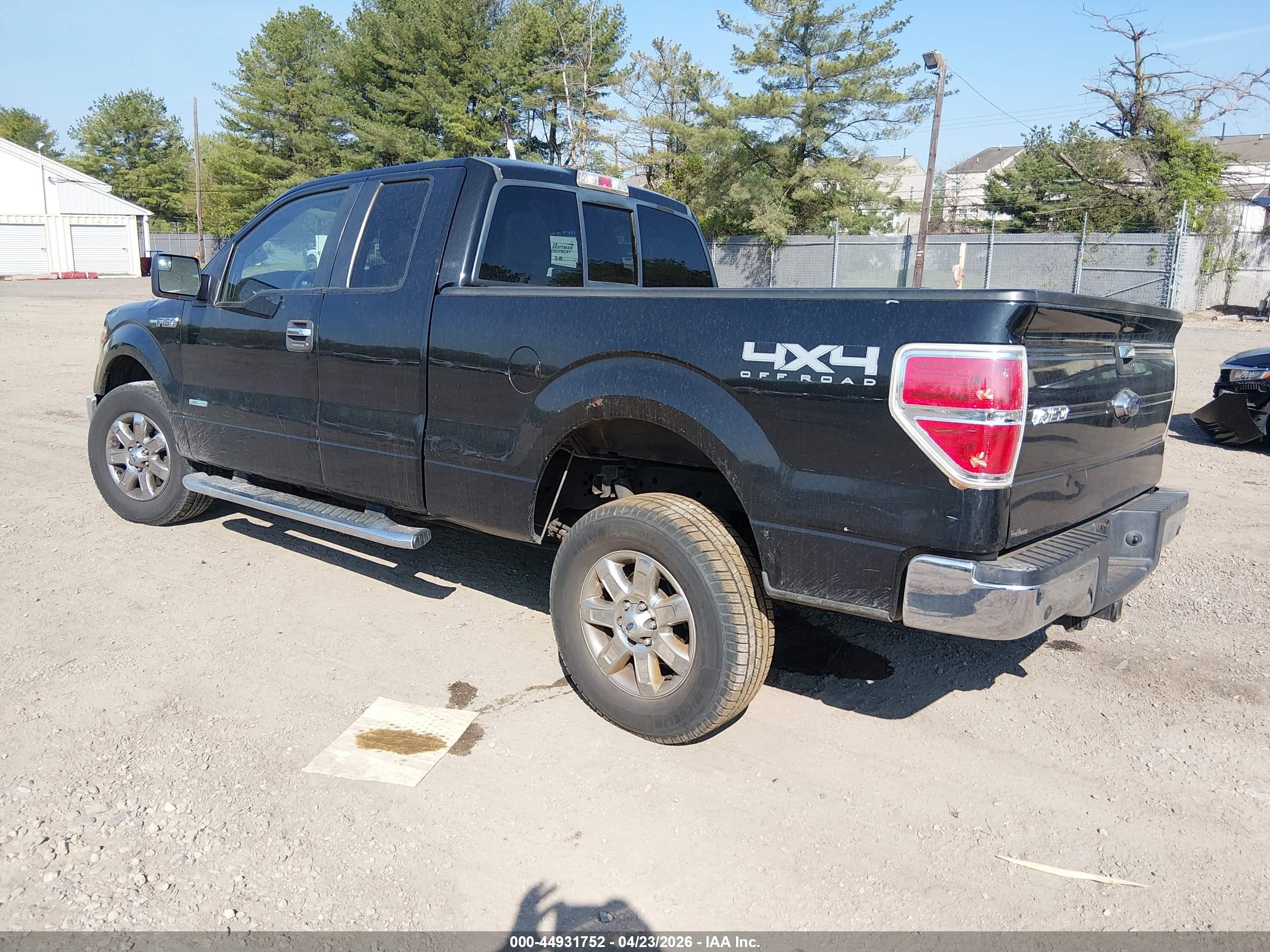 2014 Ford F-150 Xlt Black vin: 1FTFX1ET1EFA99852