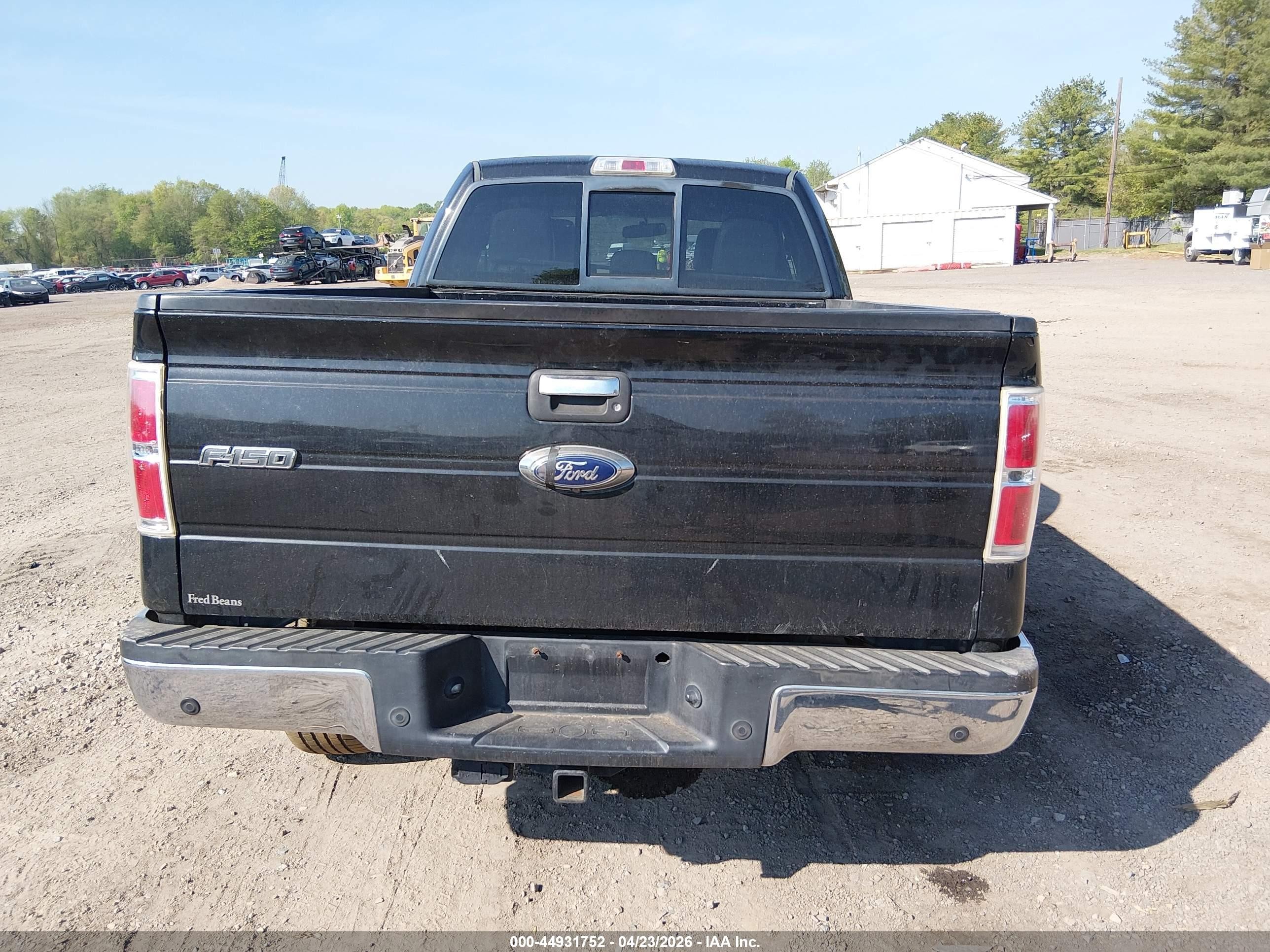 2014 Ford F-150 Xlt Black vin: 1FTFX1ET1EFA99852