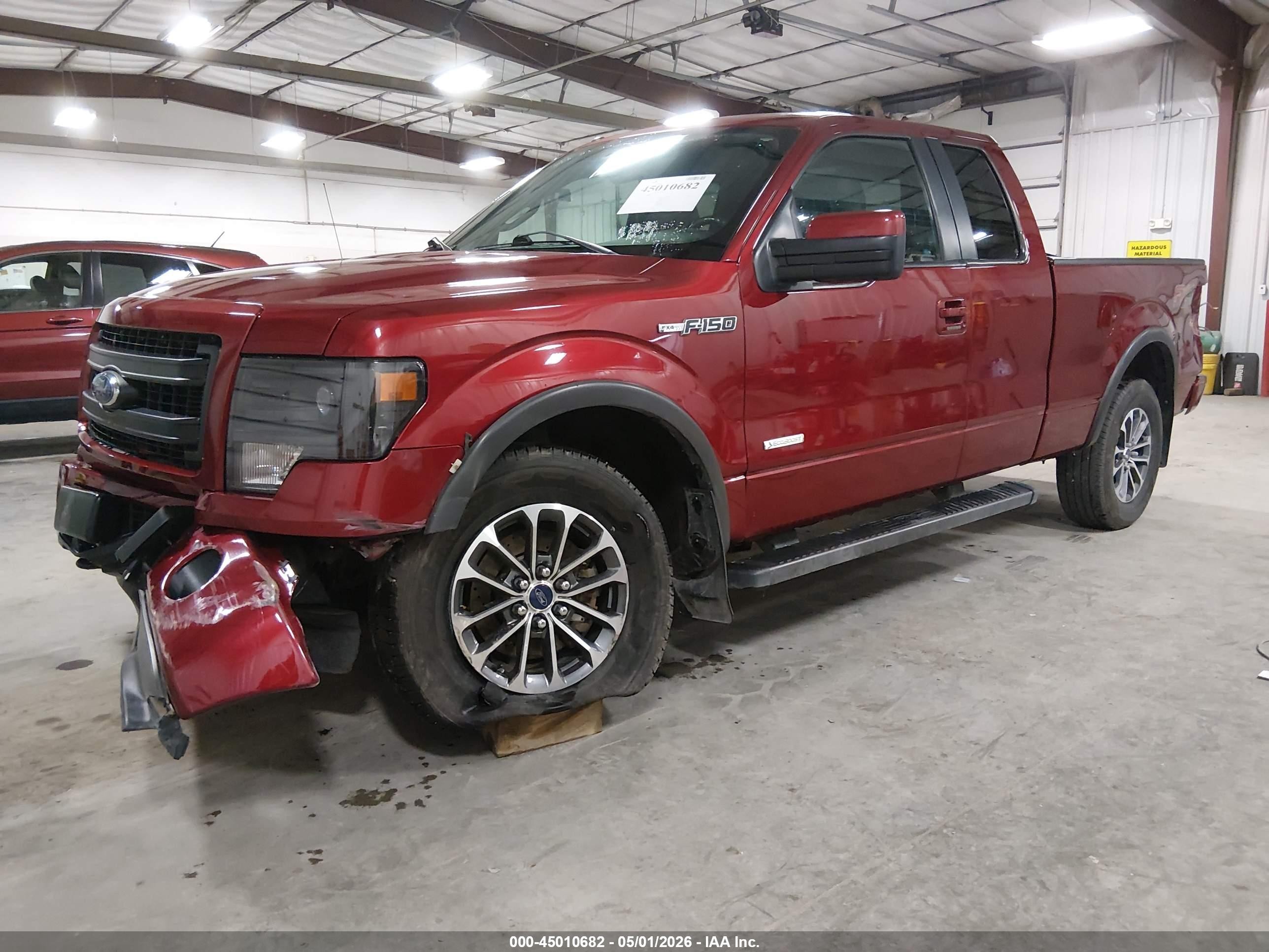 2014 Ford F-150 Fx4 Red vin: 1FTFX1ET1EKE47429